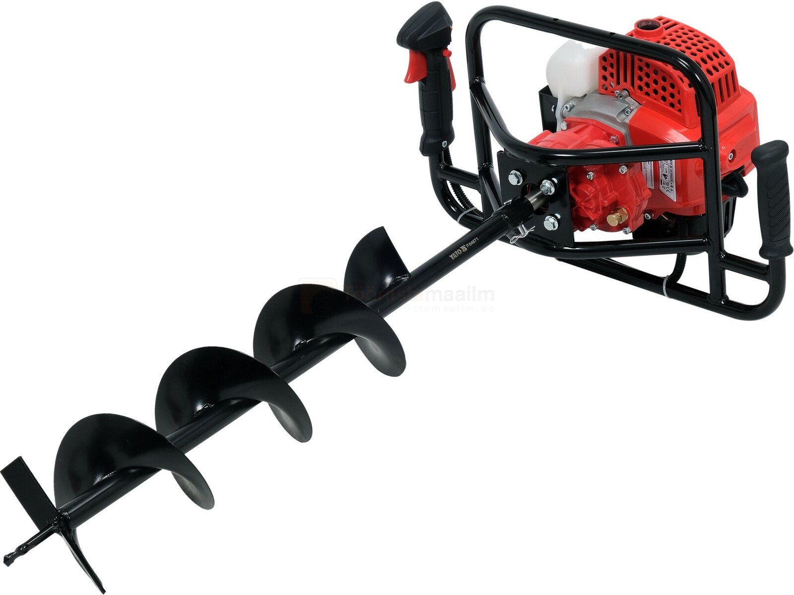 YATO soil drill 51.2 cm³ 1.4 kW + 100, 150, 200 mm drill