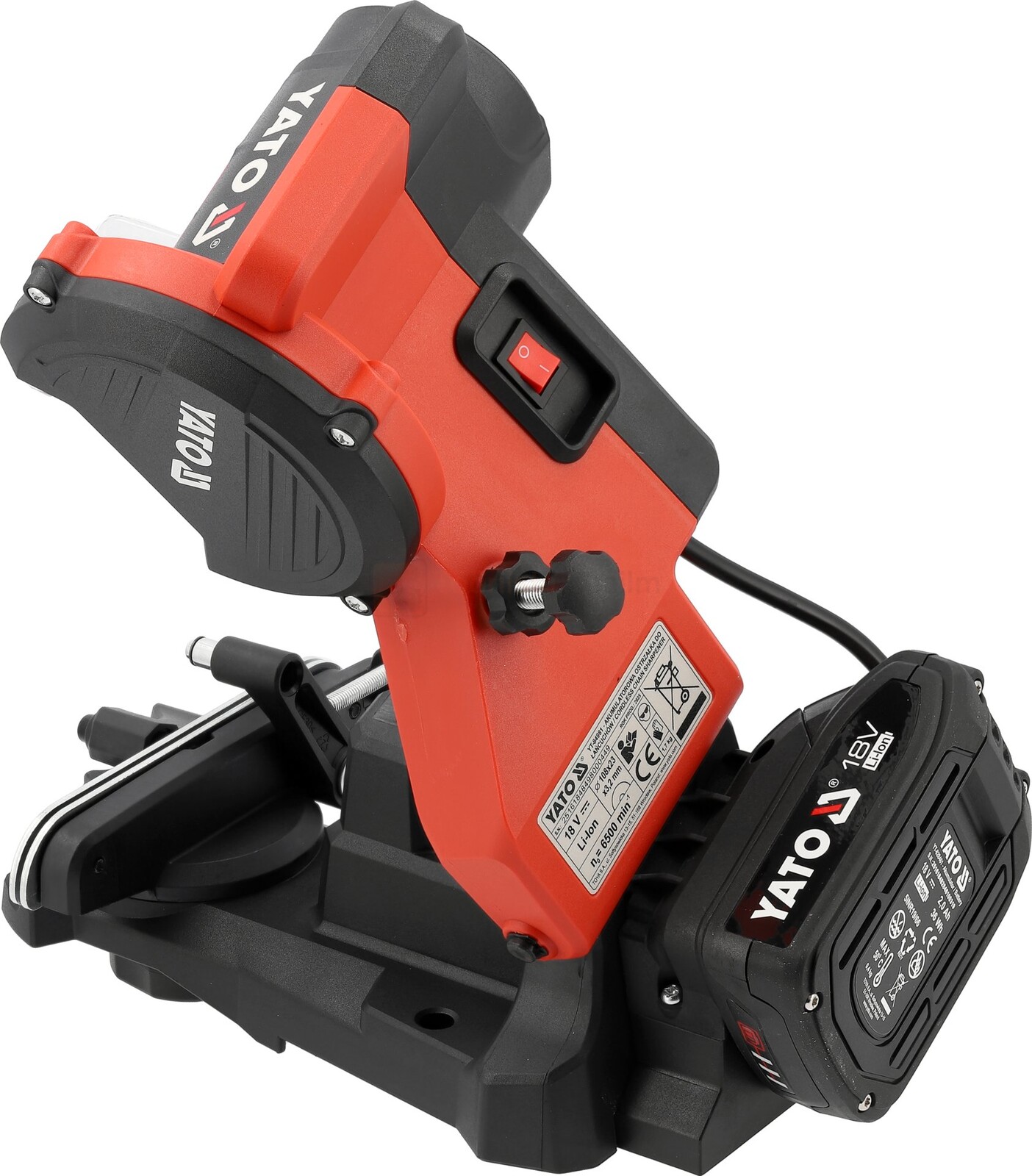 YATO akutoitel ketiteritaja 18V, 6500 p/min, ±35 ˚ 2