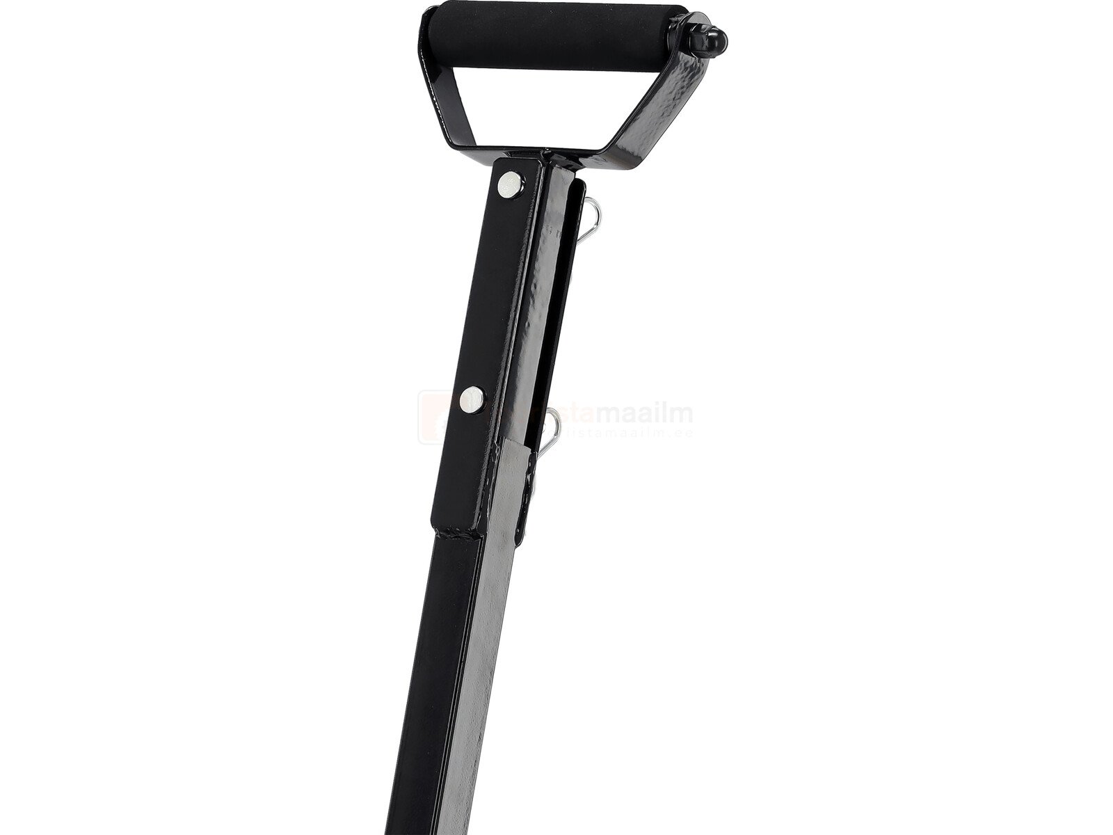 Pildil on näha Yato aiakäru XL 450 kg käepideme detail koos pehmendusega.