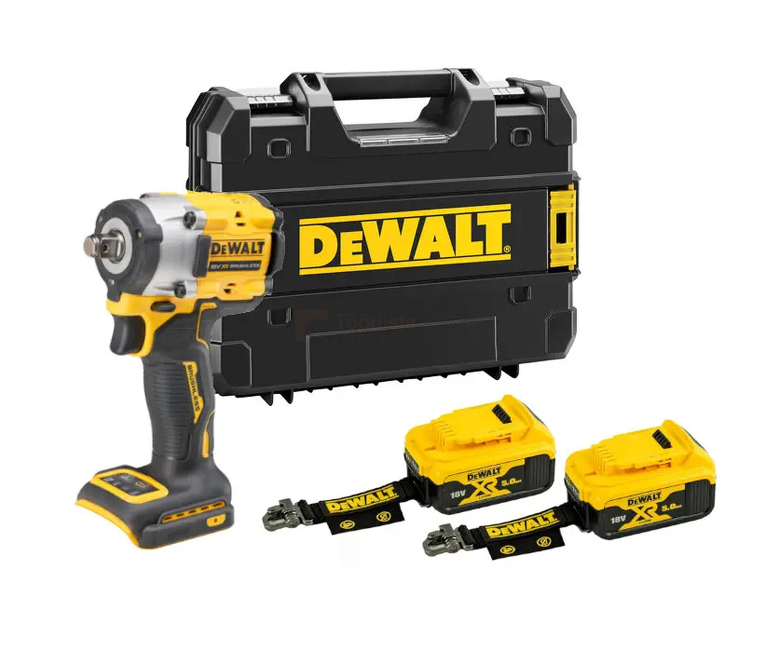 DeWalt аккумуляторный ударный гайковёрт DCF921P2LRT-XJ, без зарядного устройства