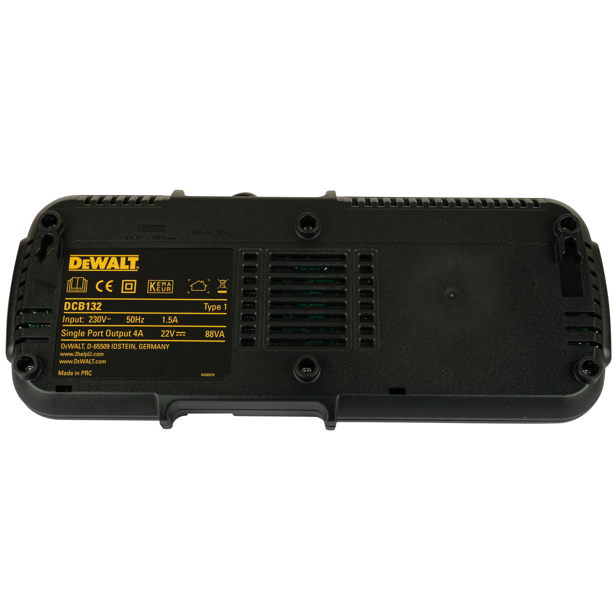 Dewalt 2-kohaline laadija DCB132 10,8 V - 18 V akudele