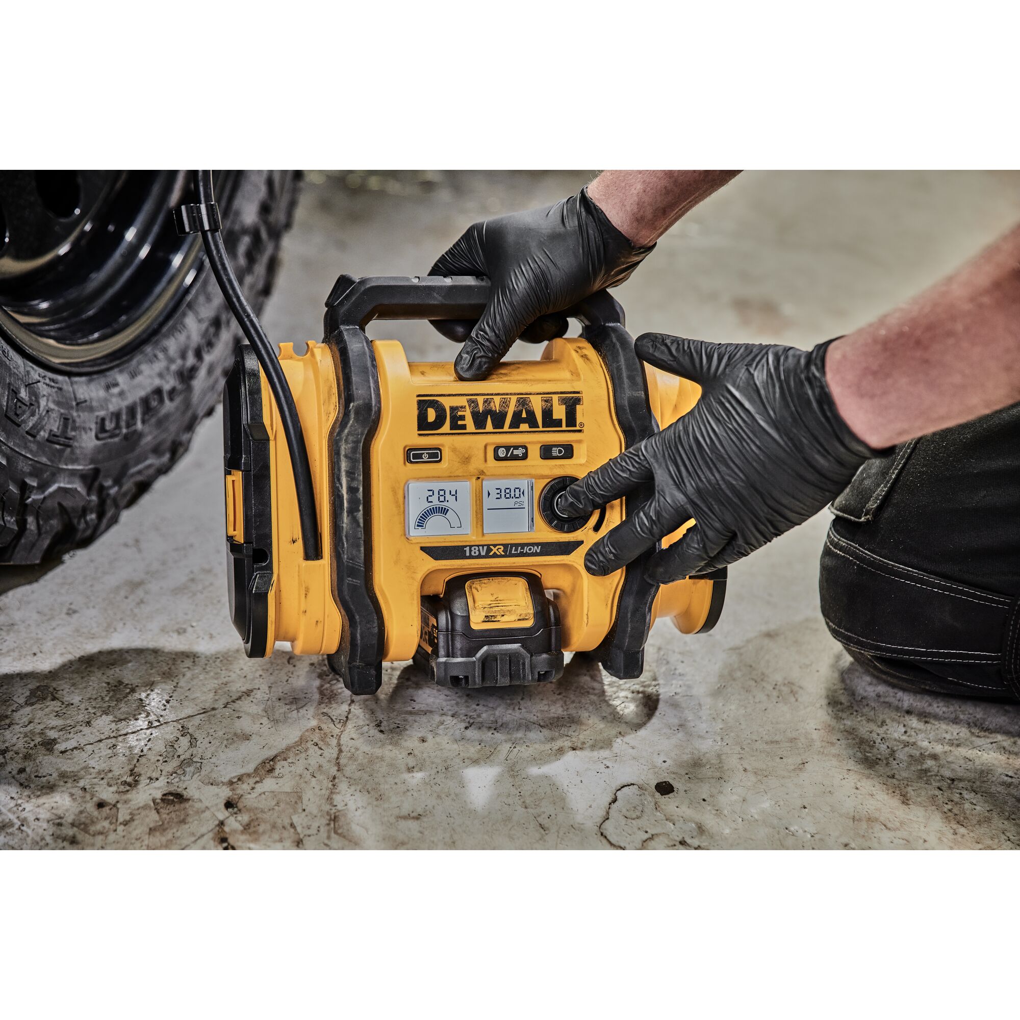 DeWalt akutoitel kompressor DCC018N, ilma aku ja laadijata