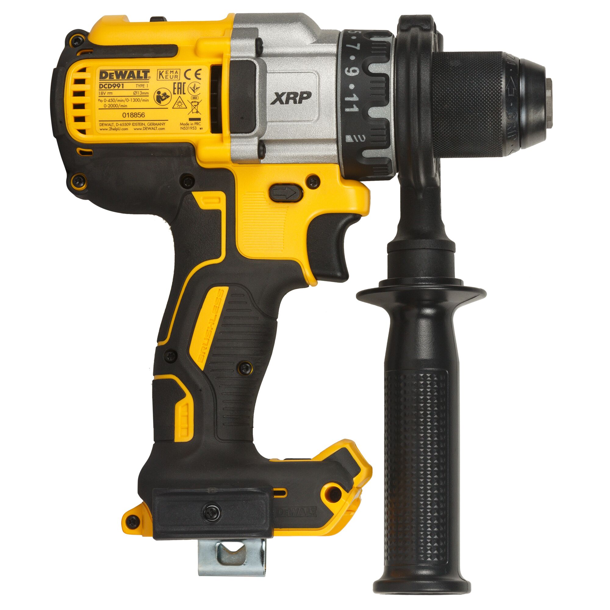 DeWalt akutrell DCD991NT, ilma aku ja laadijata