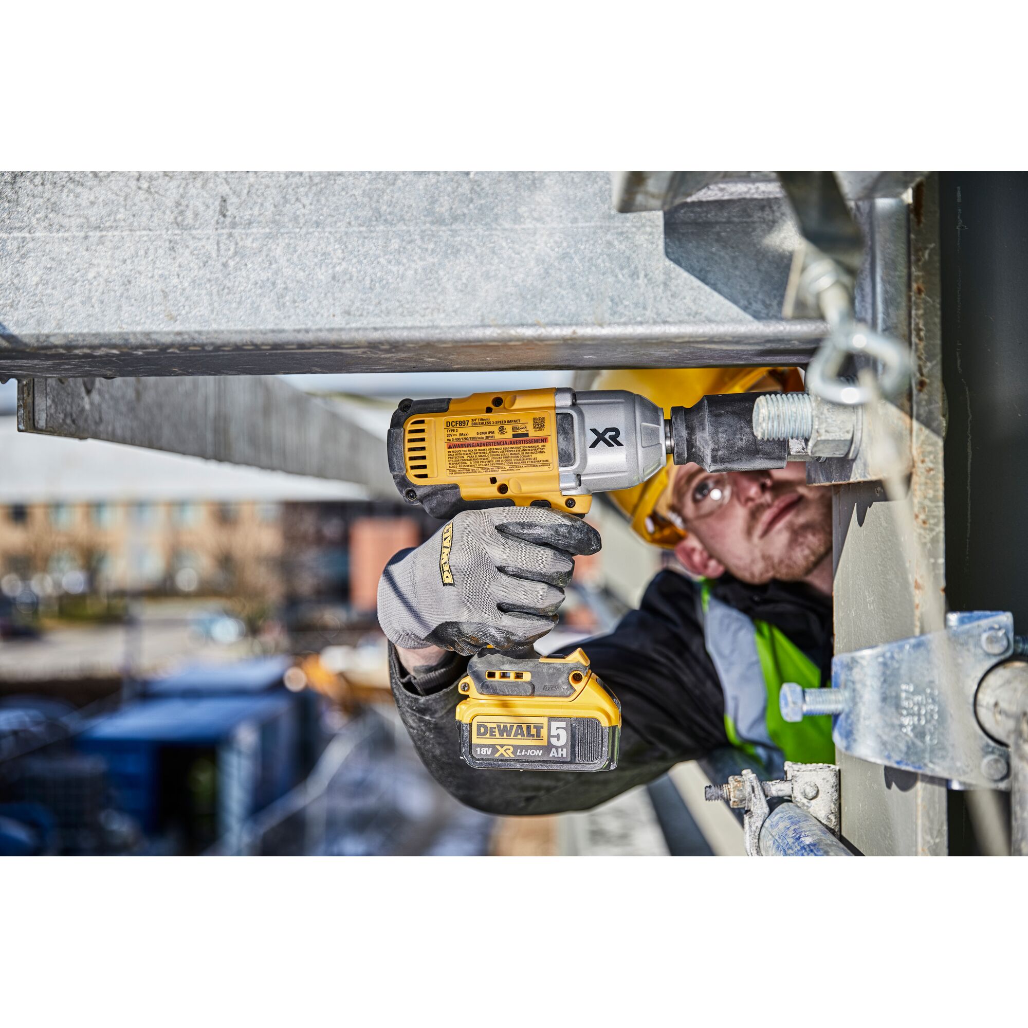 DeWalt cordless impact wrench DCF897N, without battery and charger