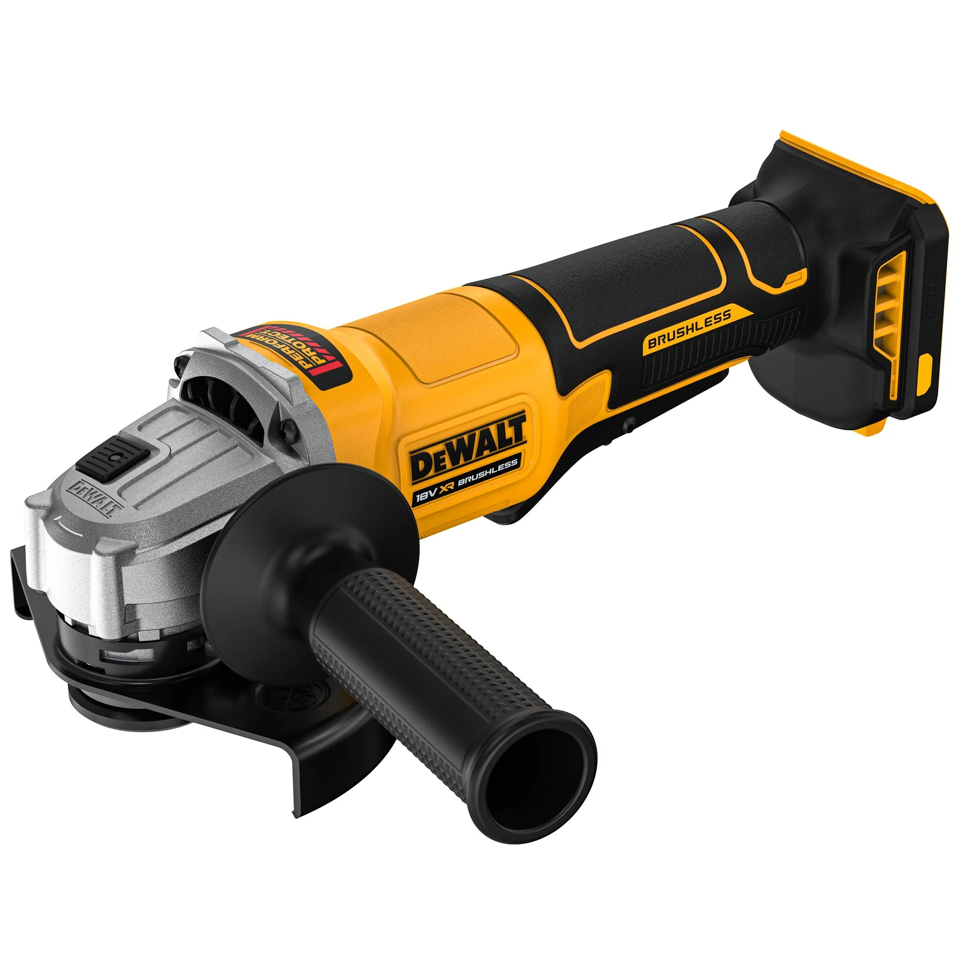 DeWalt cordless angle grinder DCG408N, without battery and charger