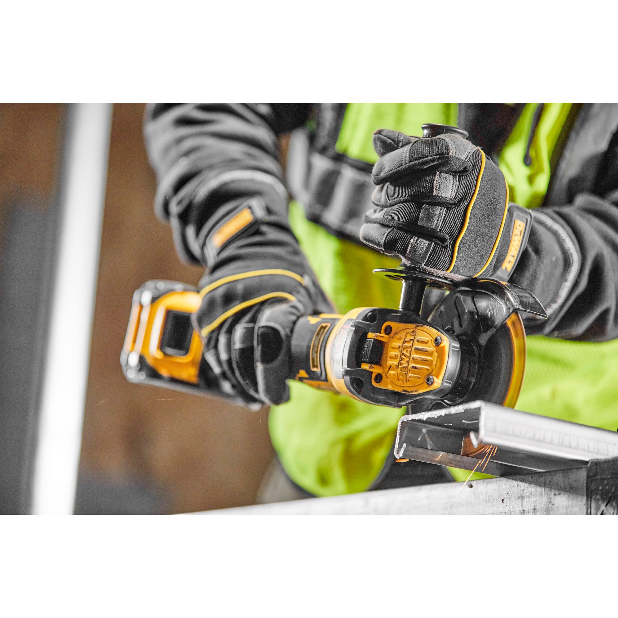 DeWalt akunurklihvija Flexvolt Advantage DCG409NT, ilma aku ja laadijata