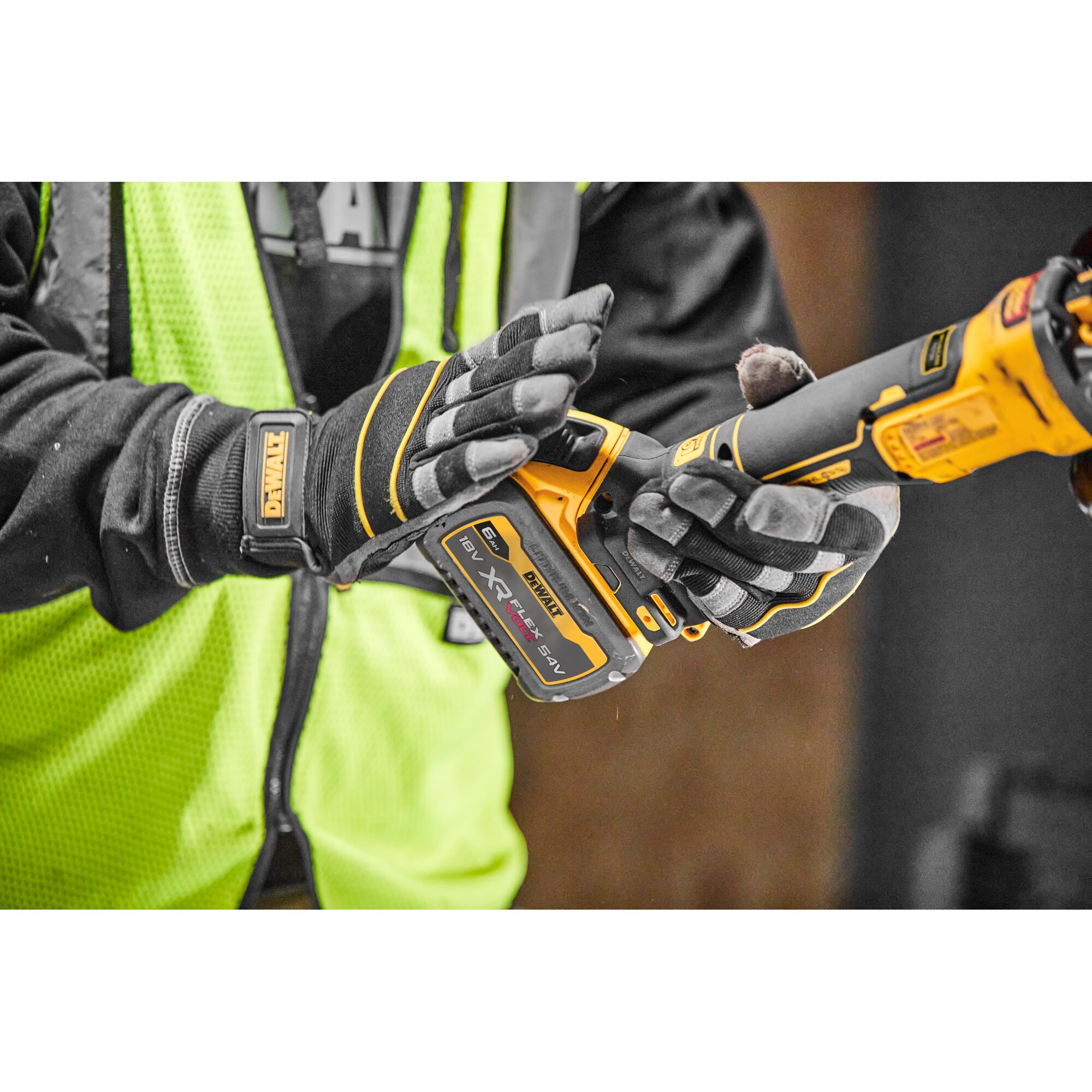 DeWalt akunurklihvija Flexvolt Advantage DCG409NT, ilma aku ja laadijata