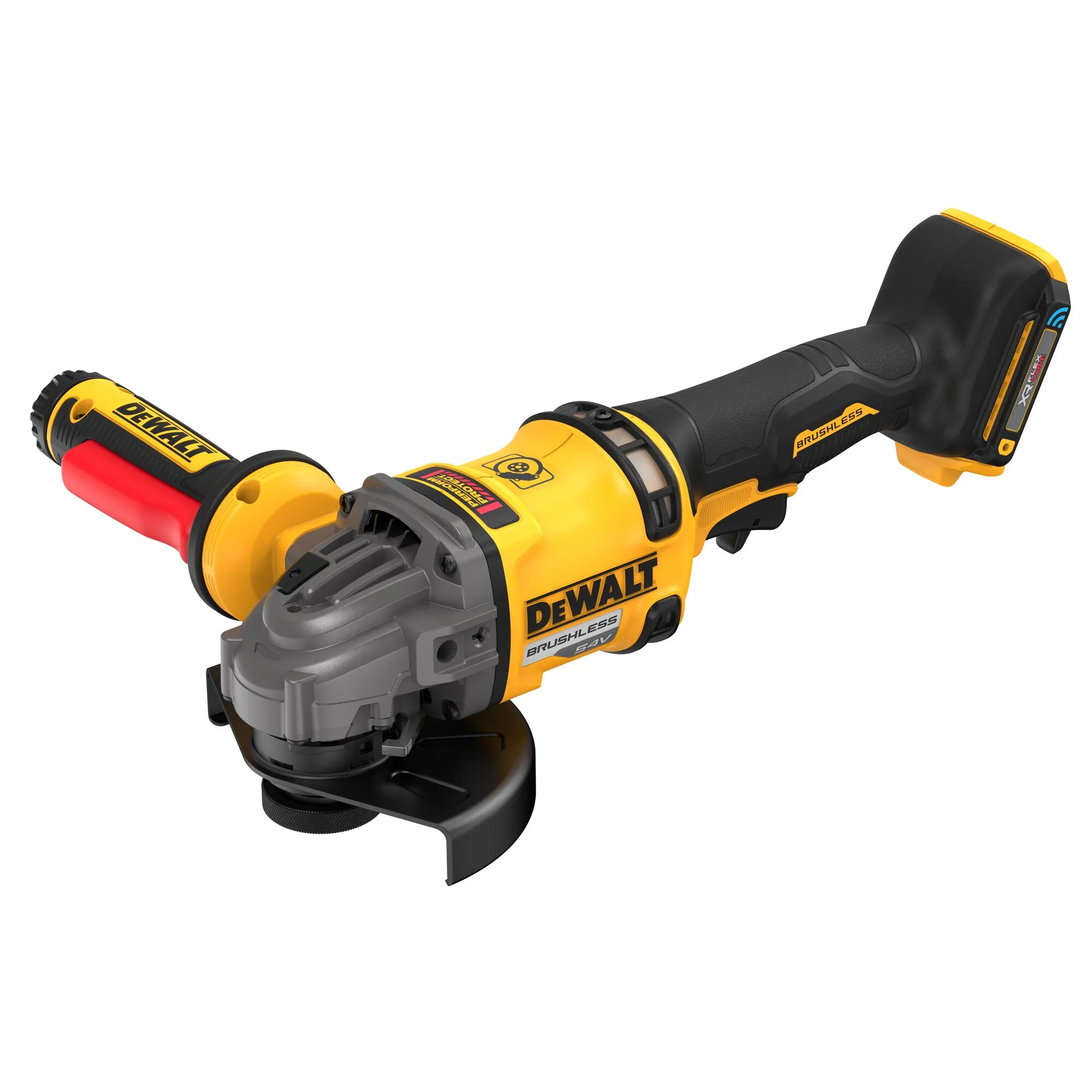 DeWalt akumuliatorinis kampinis šlifuoklis DCG418SHDN, be akumuliatoriaus ir įkroviklio