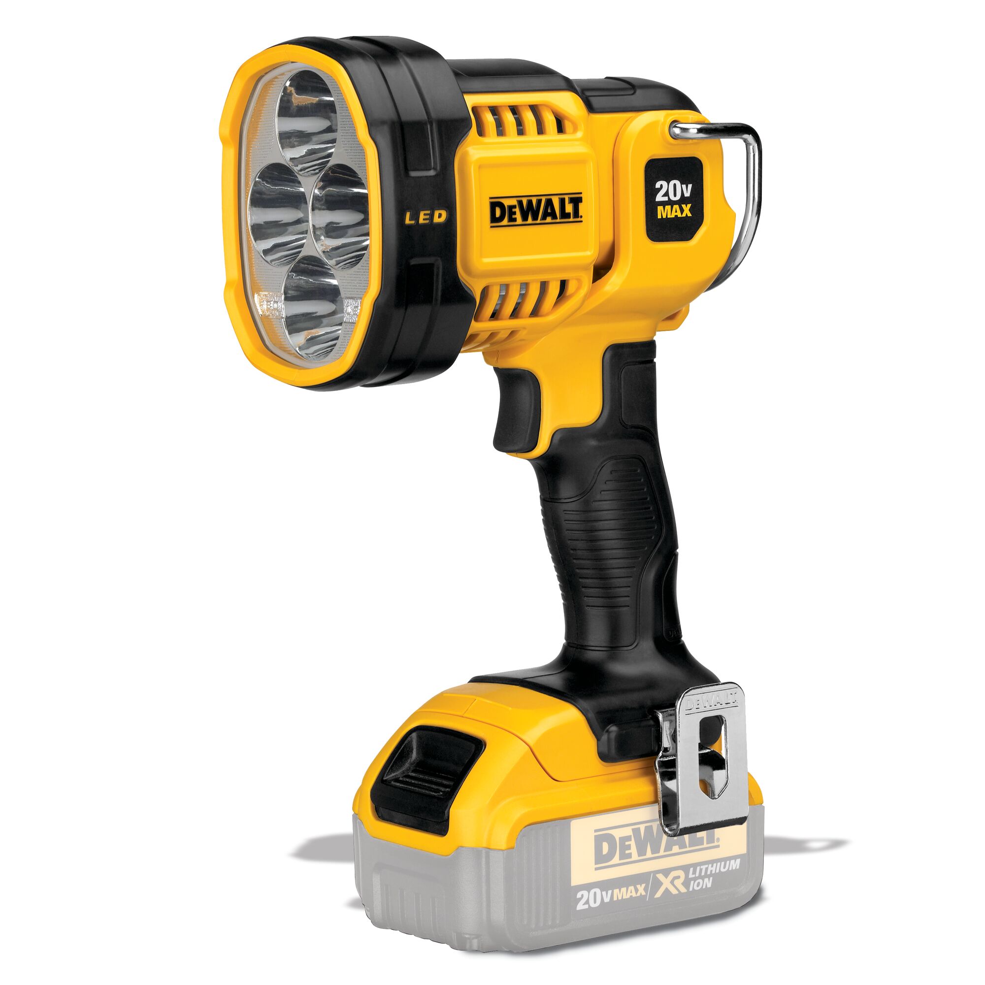 Dewalt LED lamp DCL043 pööratava peaga, ilma aku ja laadijata