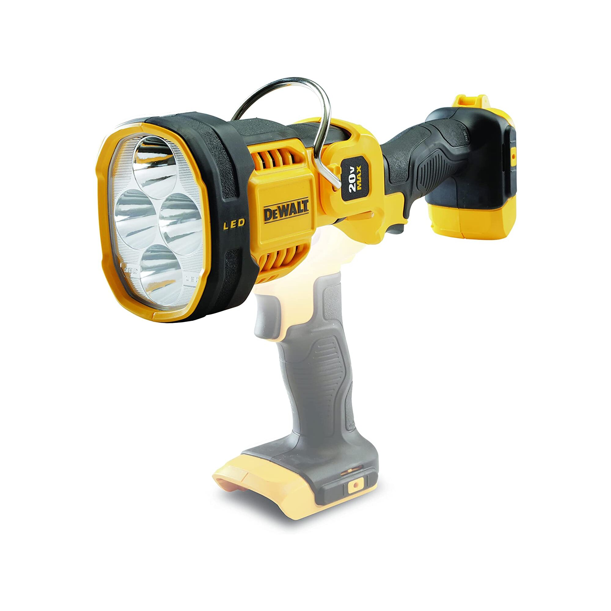 Dewalt LED lamp DCL043 pööratava peaga, ilma aku ja laadijata