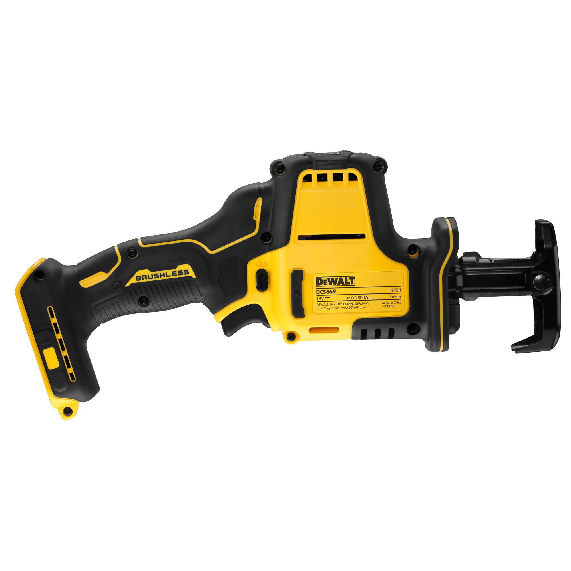 DeWalt akuotssaag DCS369N, ilma aku ja laadijata