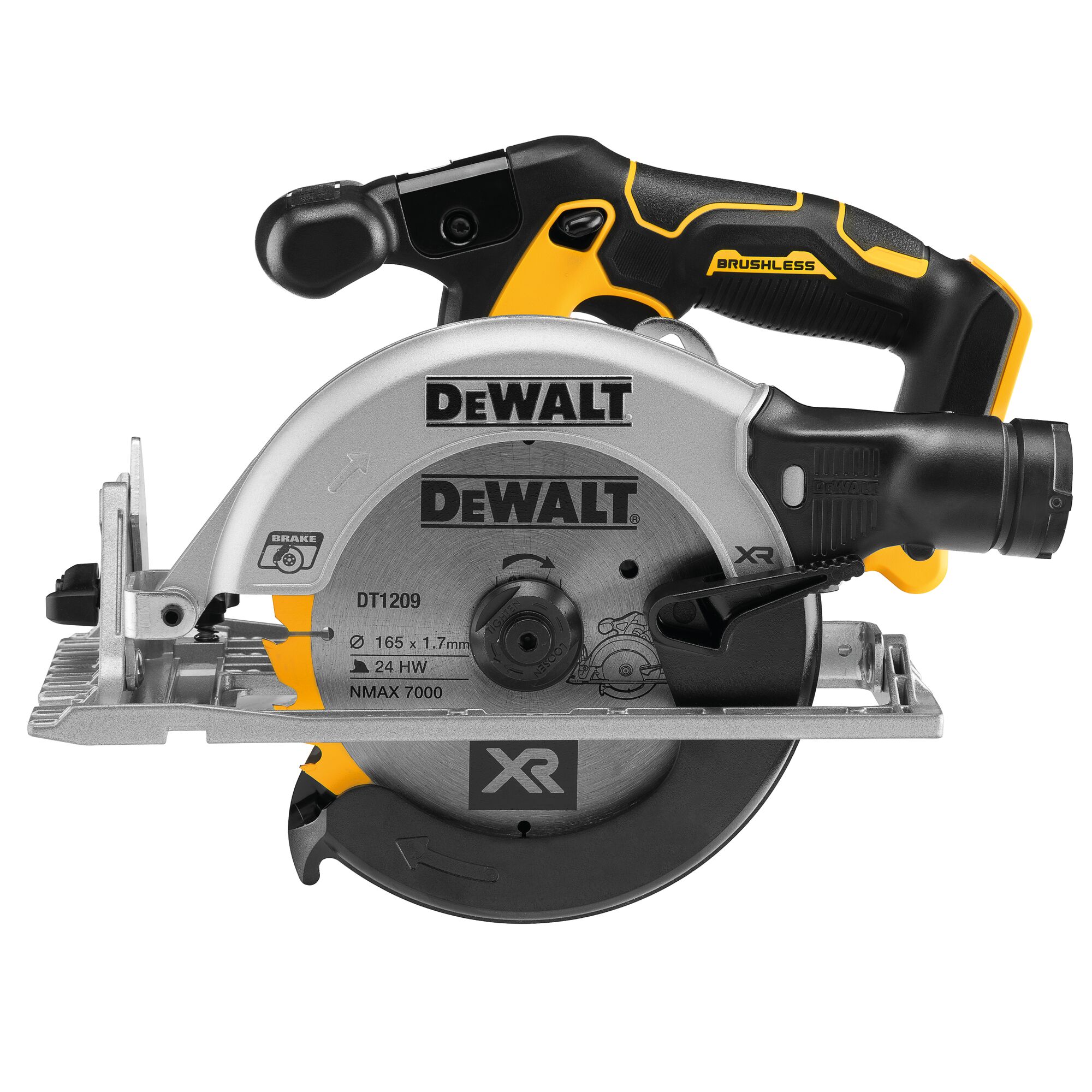 DeWalt akuketassaag DCS565N, ilma aku ja laadijata