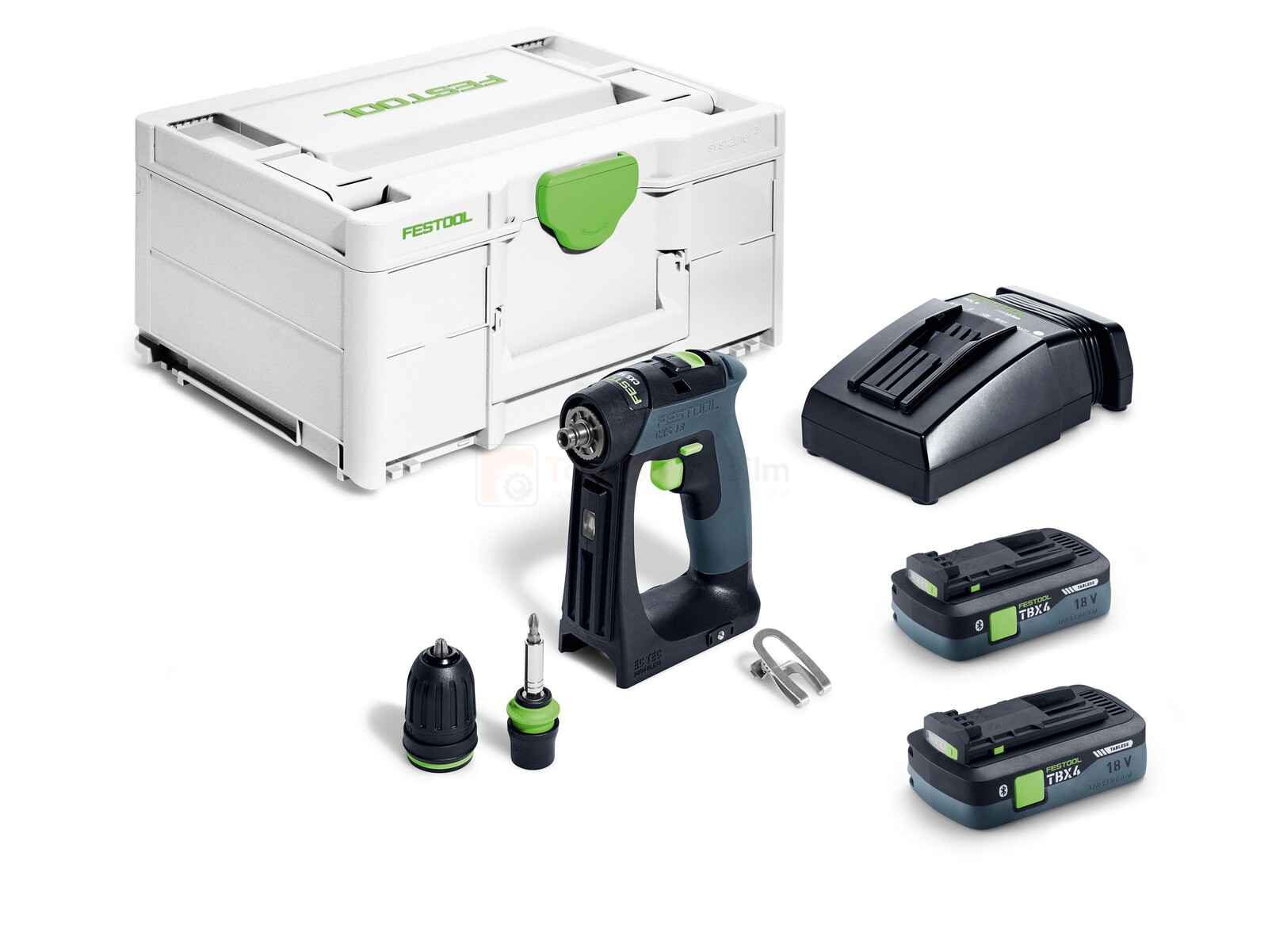 Festool akutrell-kruvikeeraja CXS 18 TBX4,0 I-Plus