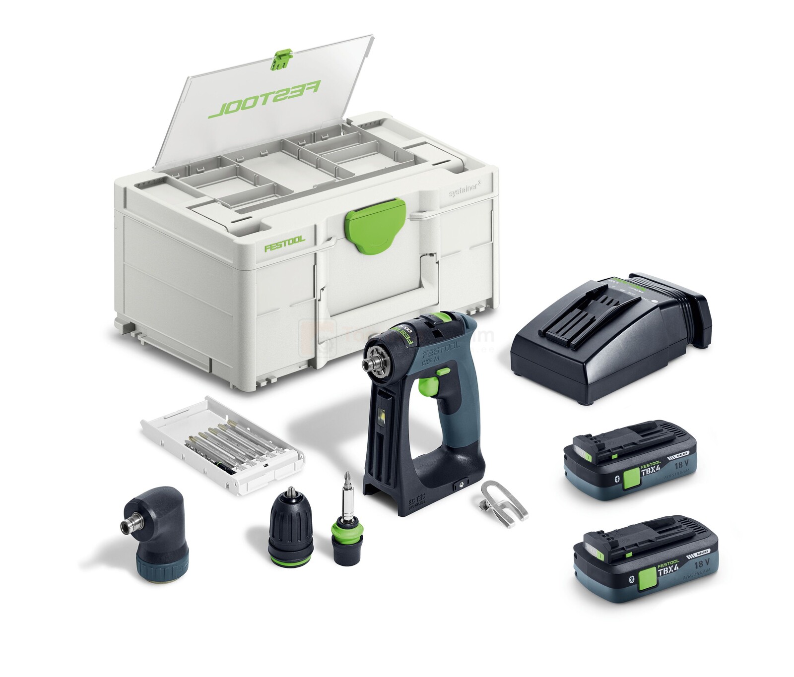 Festool akutrell-kruvikeeraja CXS 18 TBX4,0 I-Set