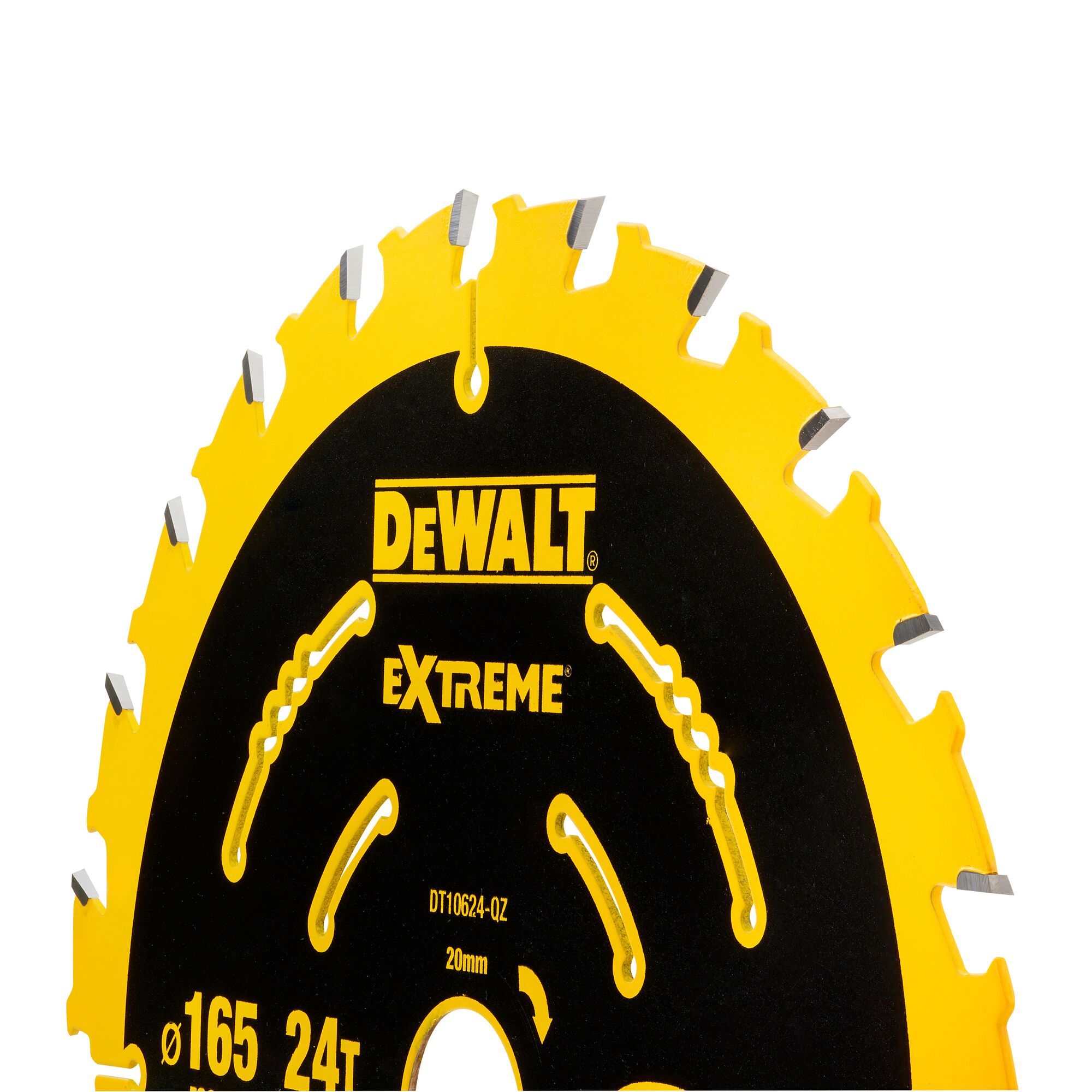 DeWalt saeketas Extreme 165 x 20 mm Z24