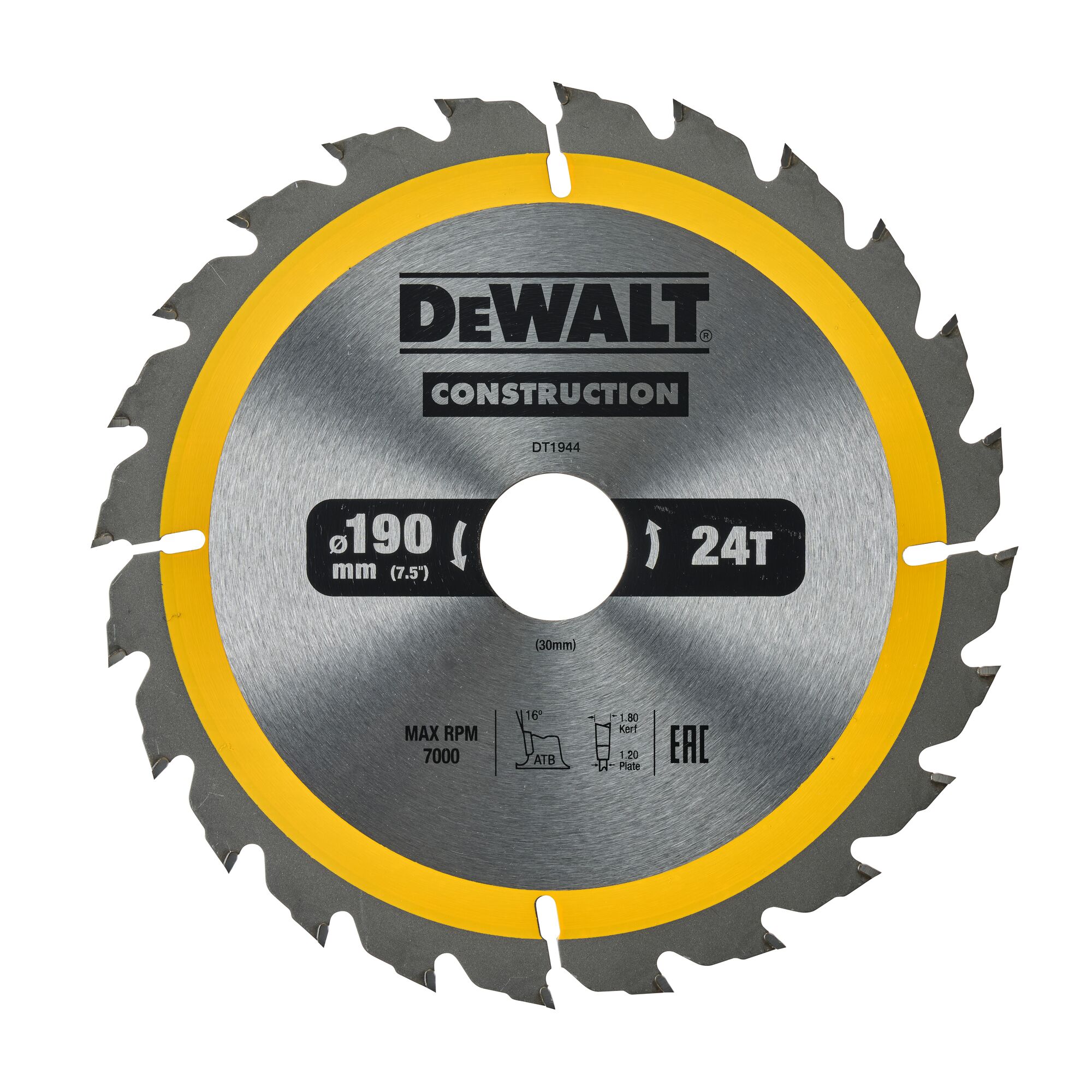 DeWalt saeketas DT1944 190 x 30 mm