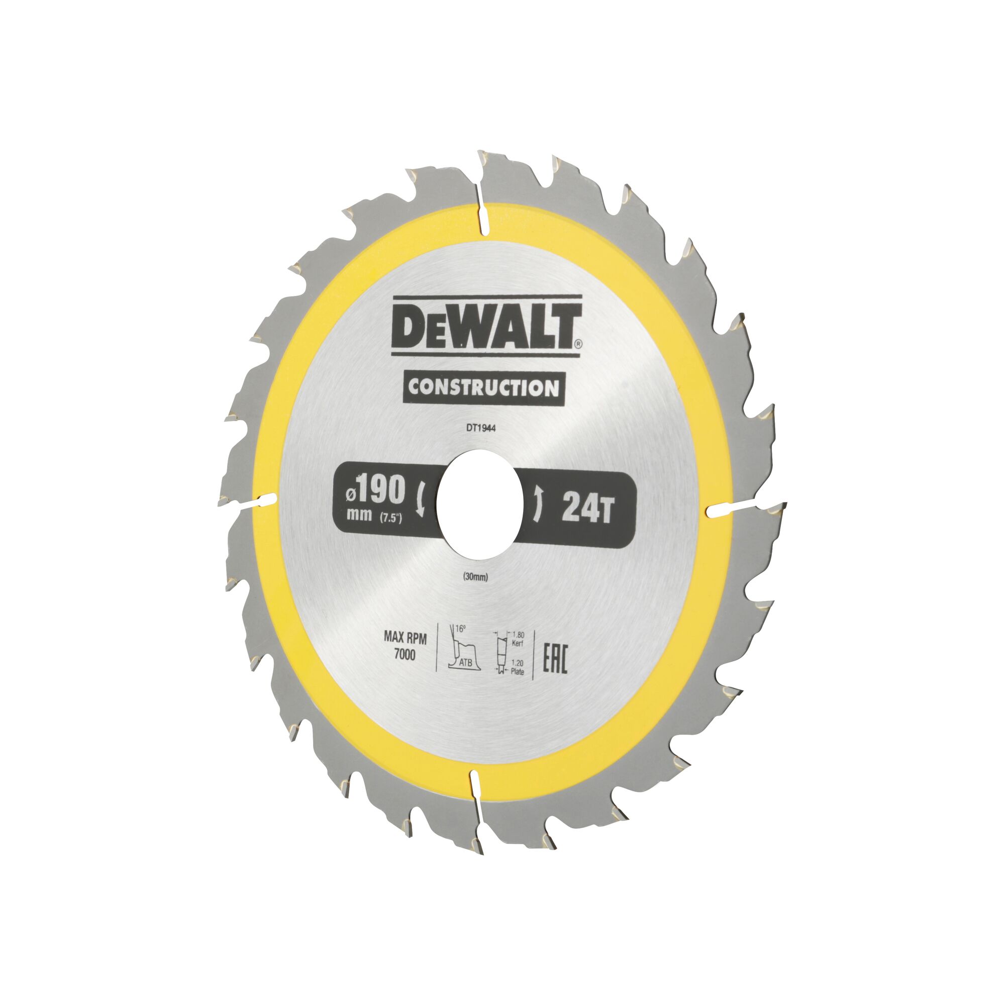 DeWalt saeketas DT1944 190 x 30 mm