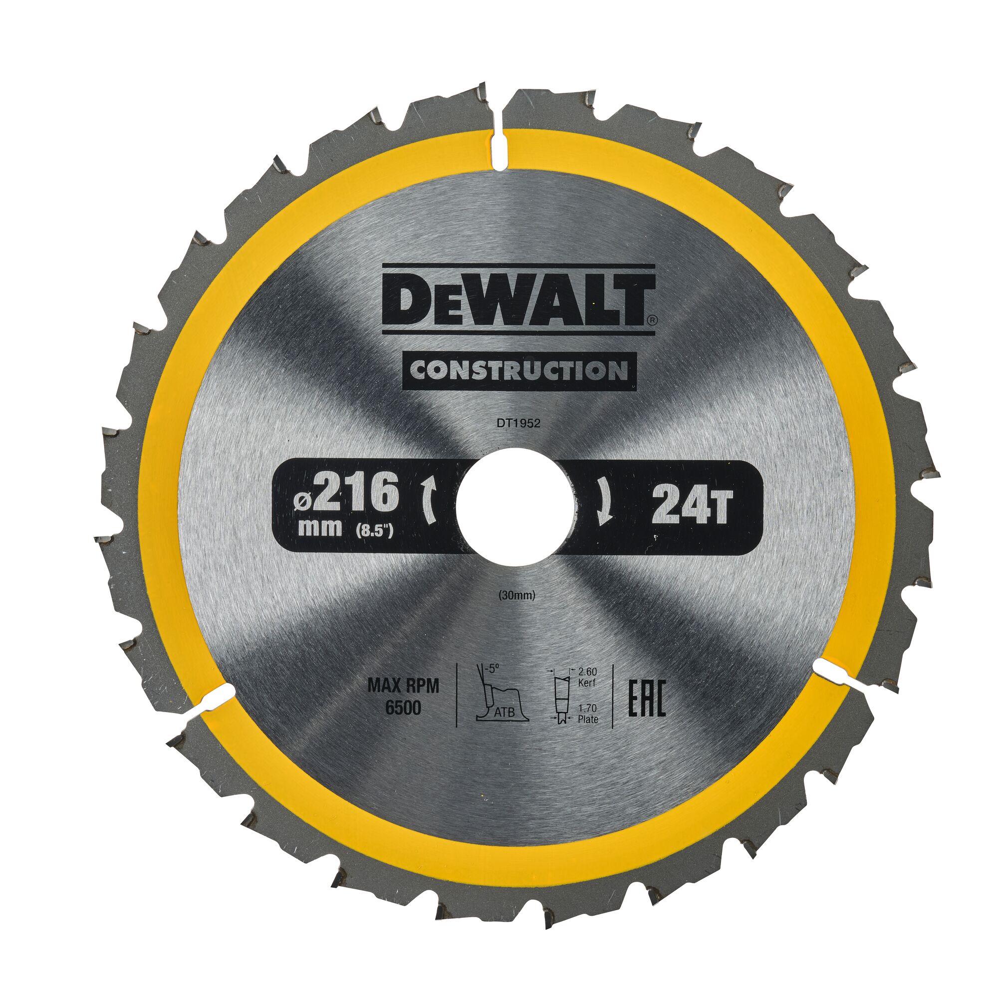 DeWalt saeketas DT1952 216 x 30 mm