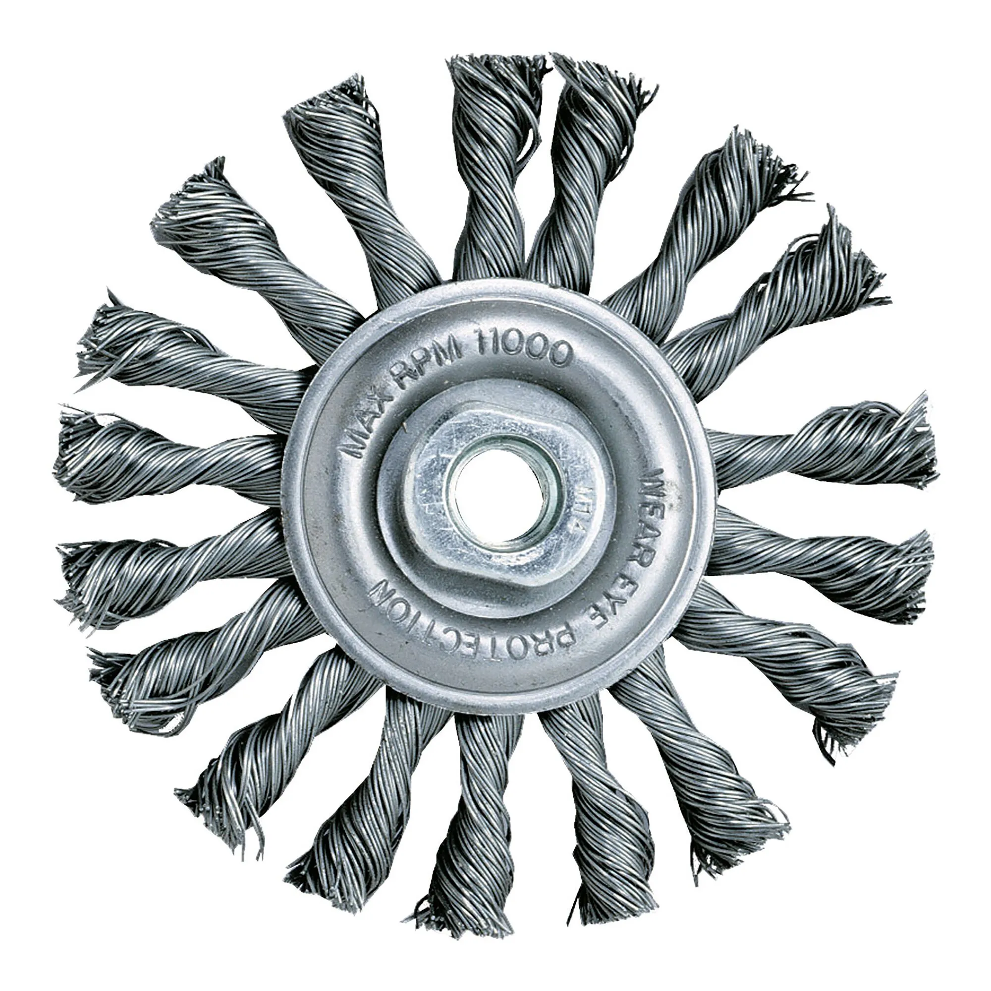 DeWalt knotted wire cup brush 115 mm