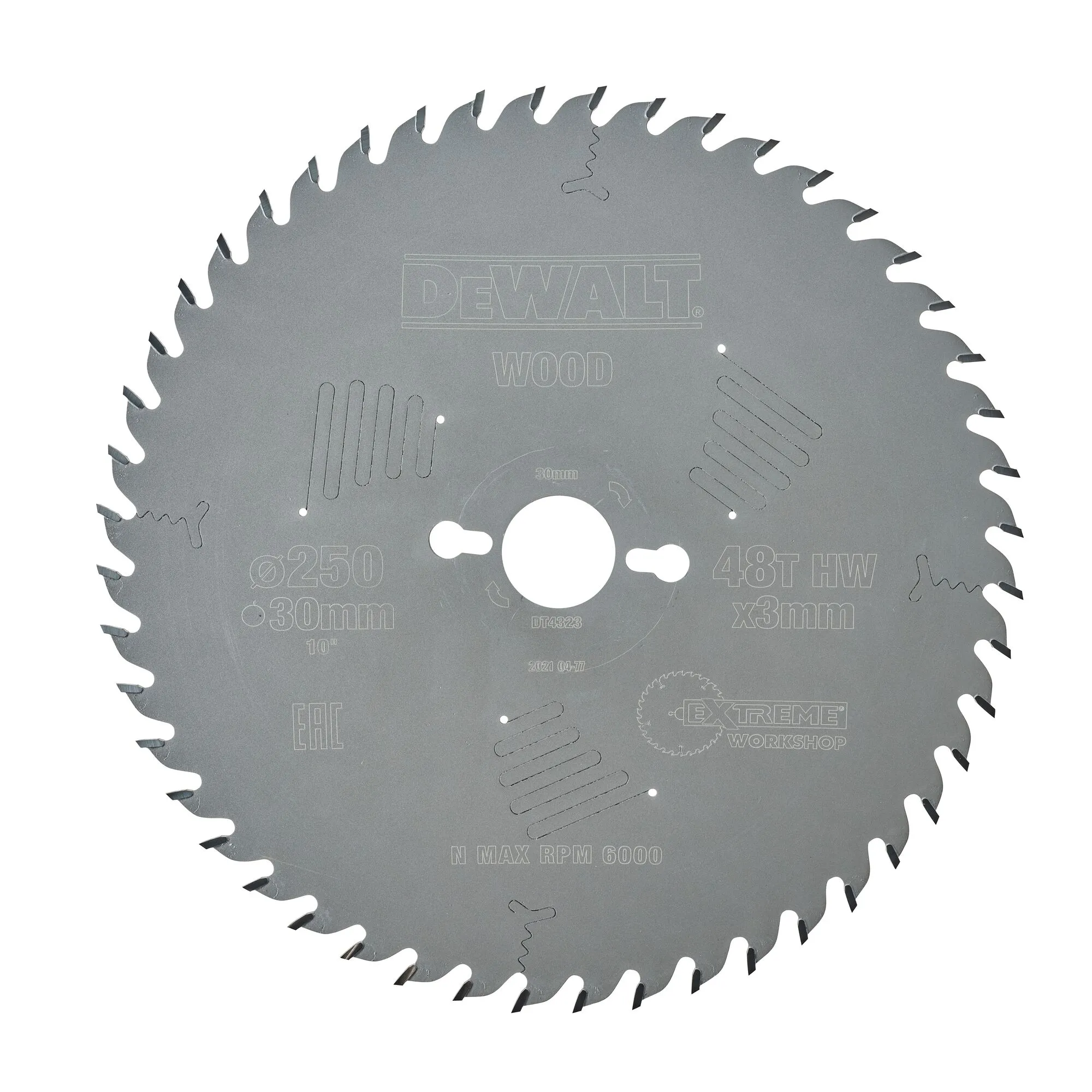DeWalt пильный диск 250 x 30 мм ATB 48T