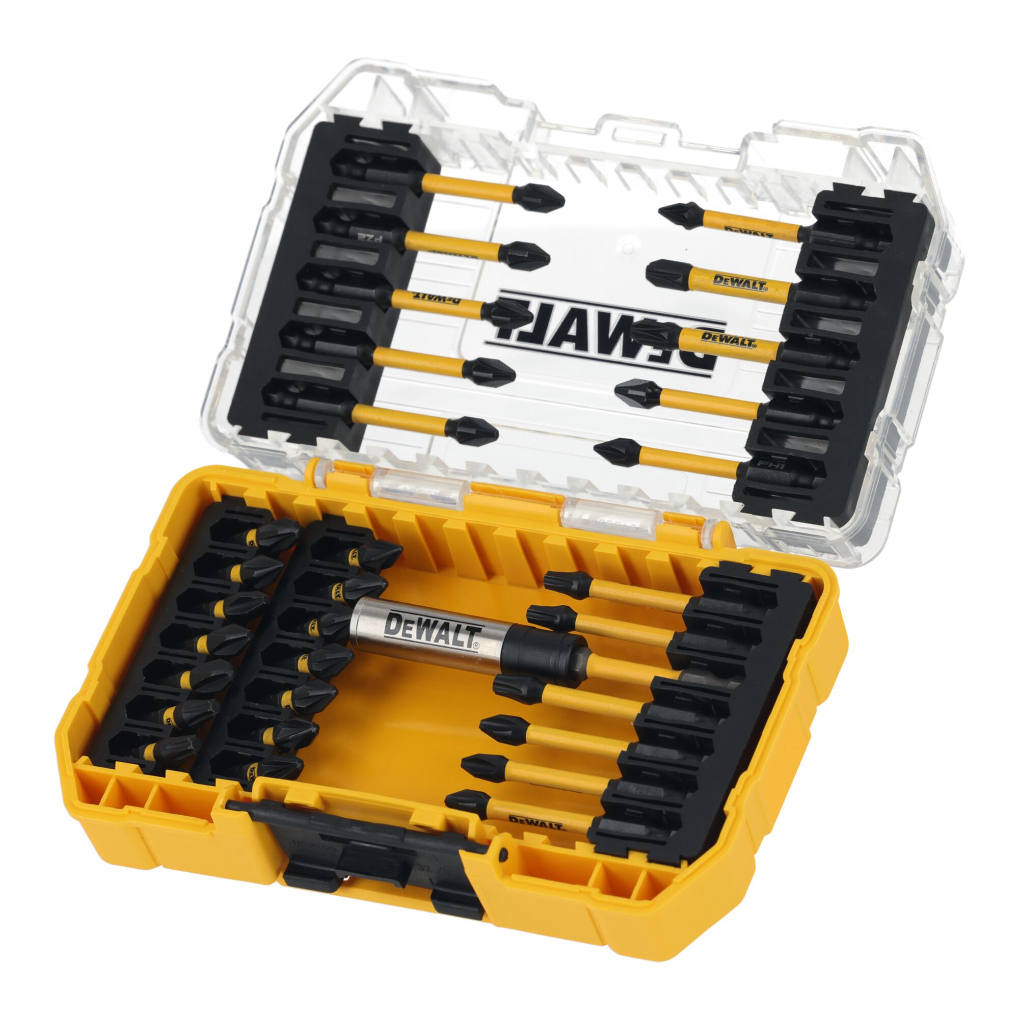 DeWalt löökotsakute komplekt FLEXTORQ 31-osaline (DT70737T)