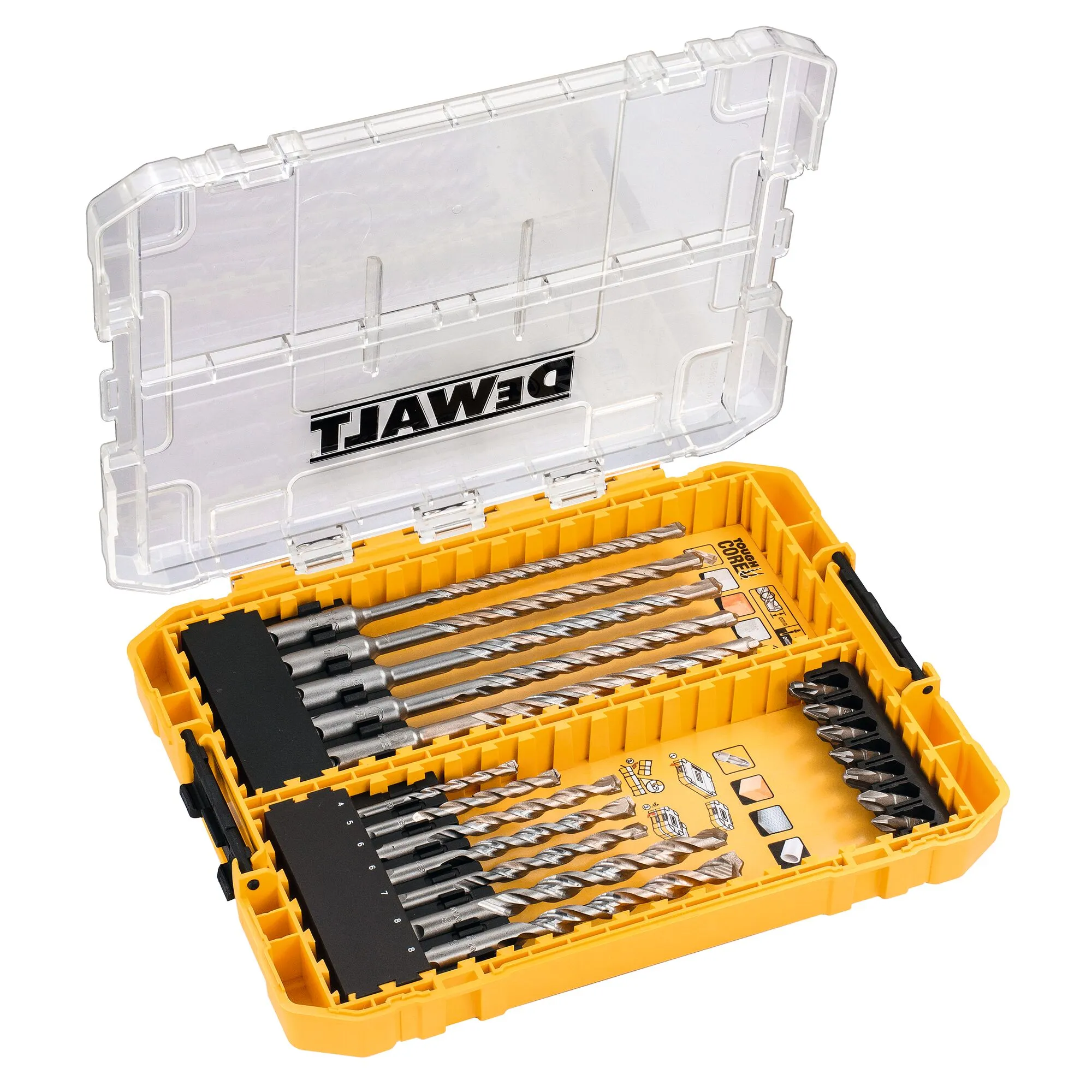 DeWalt комплект буров по бетону SDS-Plus 19-компонентный