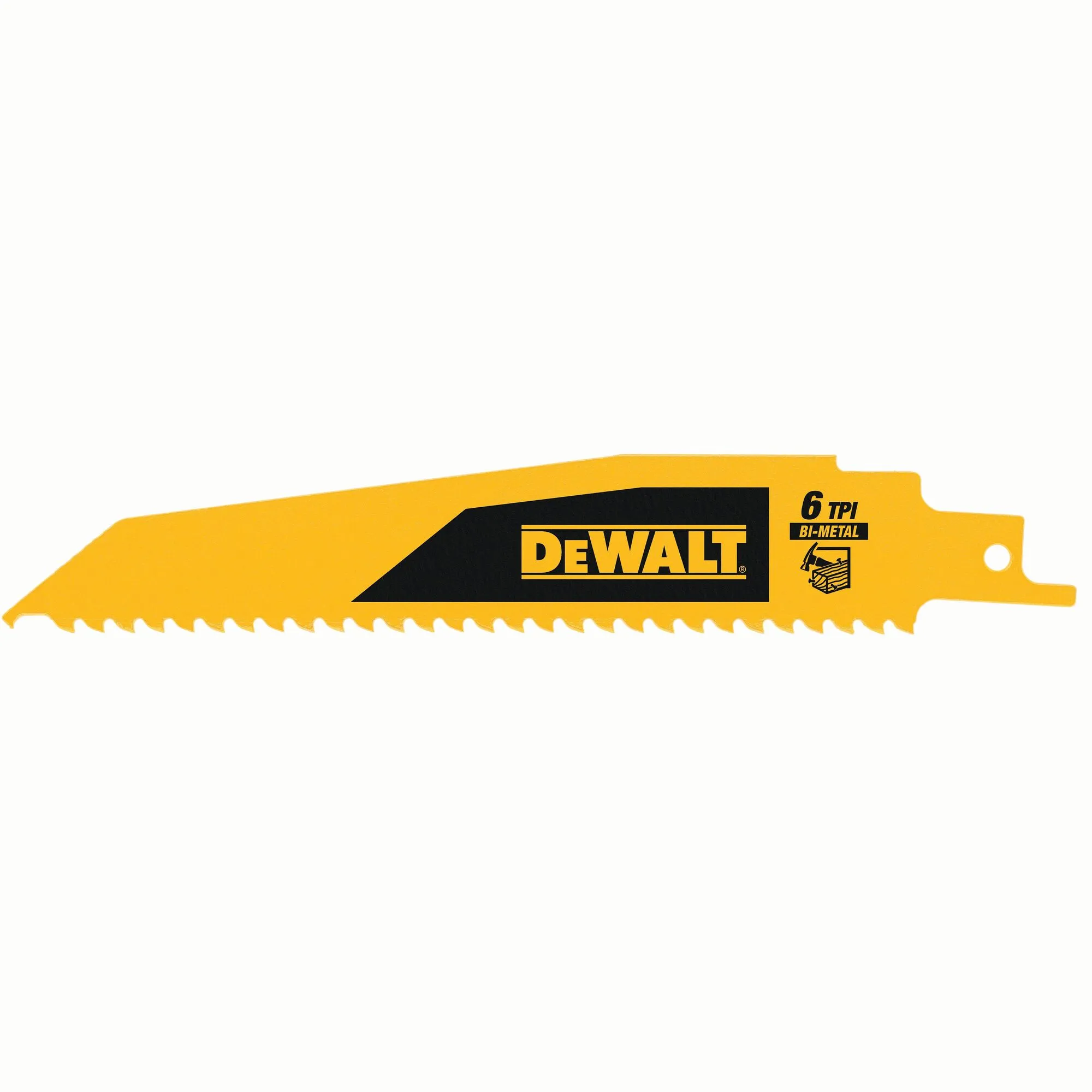 DeWalt BIM пильные полотна 152 мм 6TPI 5 шт
