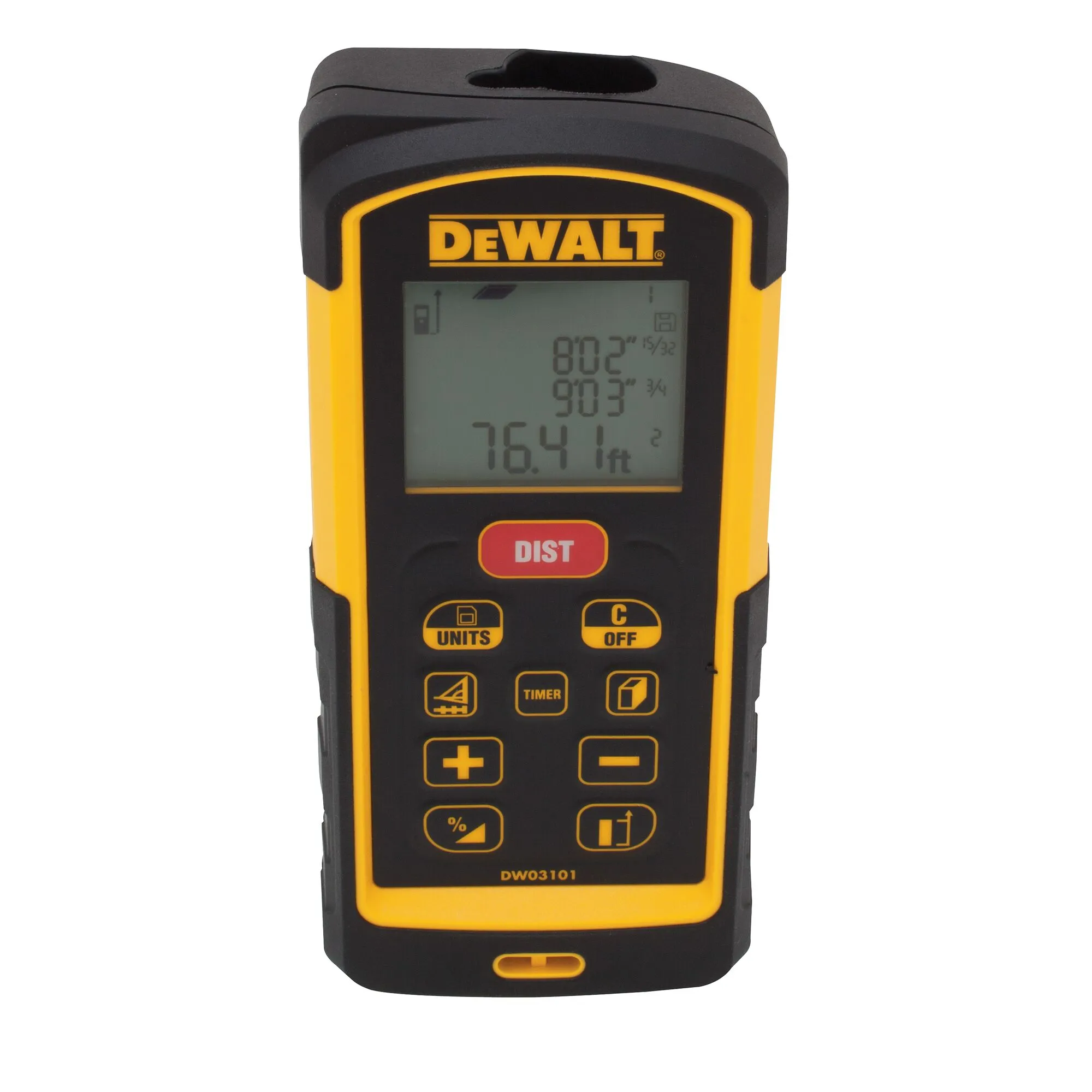 DeWalt лазерный дальномер DW03101, 100m