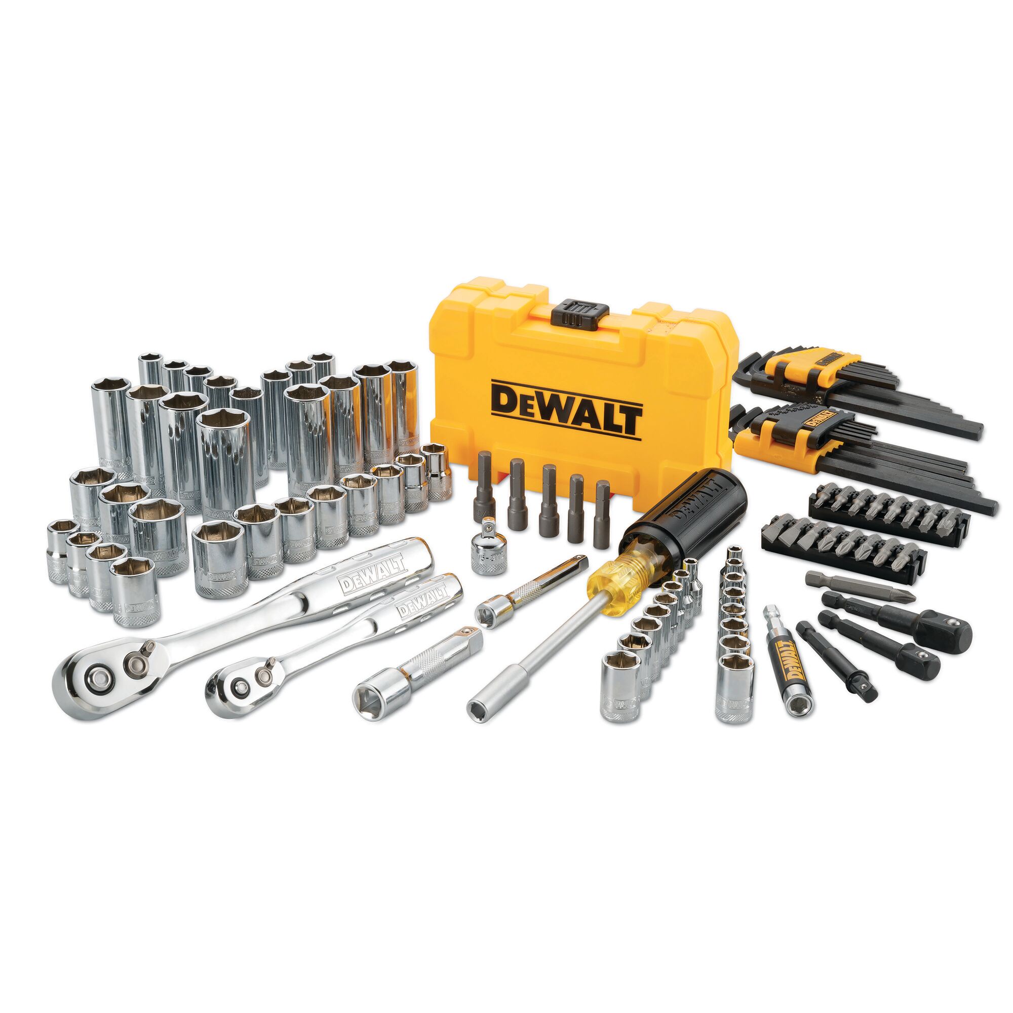 DeWalt įrankių komplektas, 108 dalys