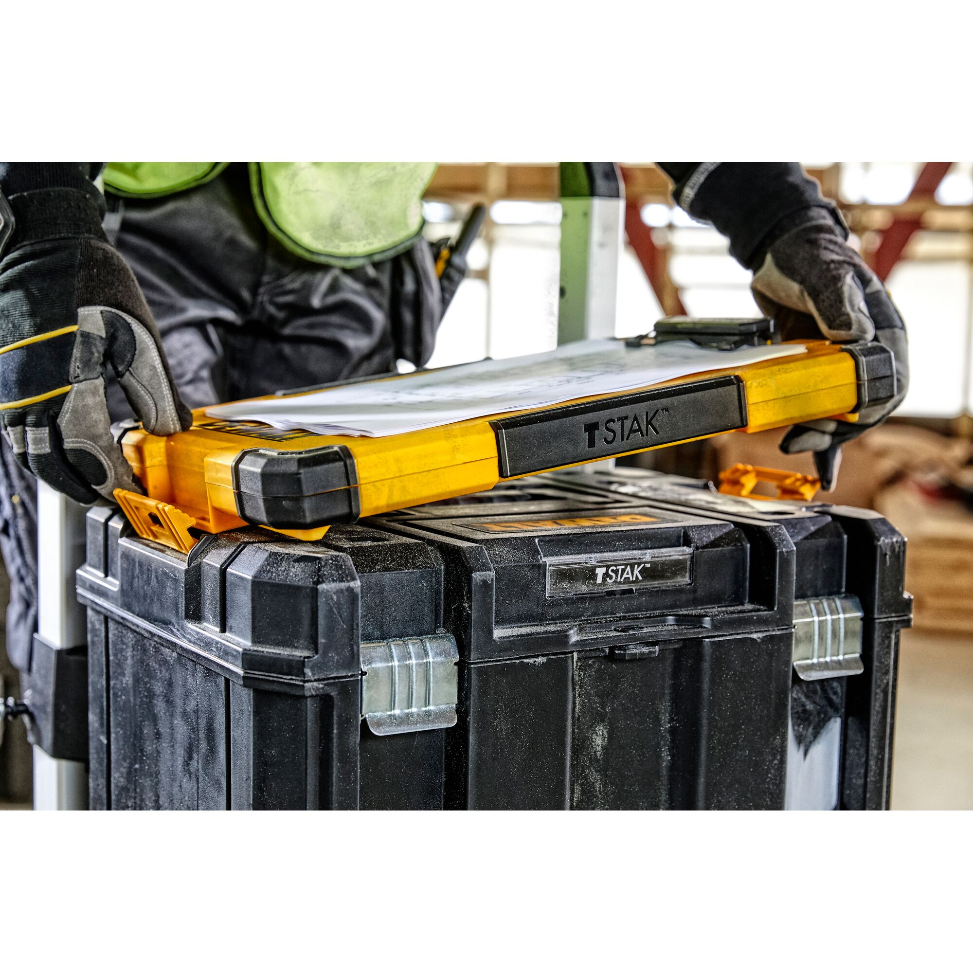 Document Holder/Writing Surface for DeWalt TSTAK Case