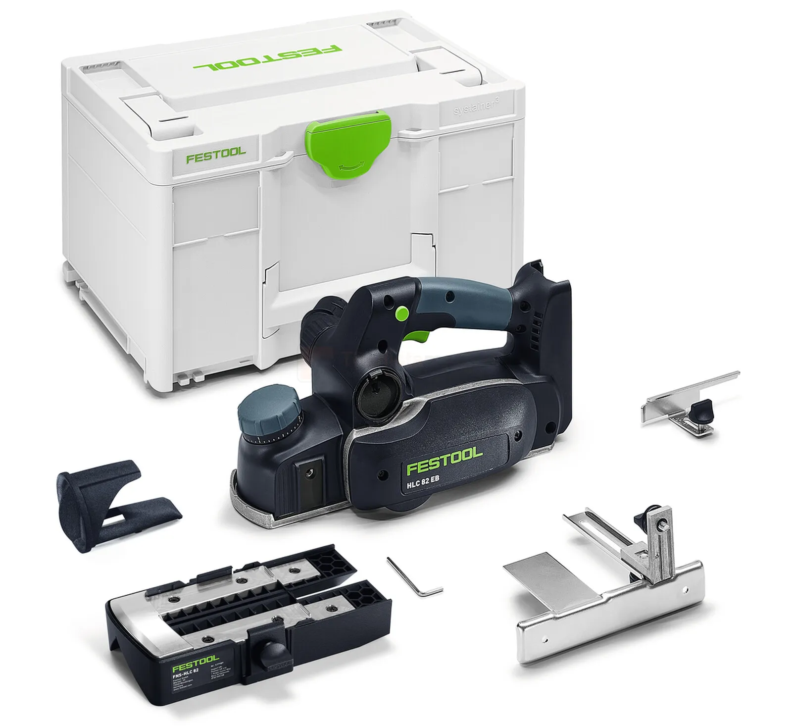 Festool cordless planer HLC 82 EB-Basic-Set, without battery and charger