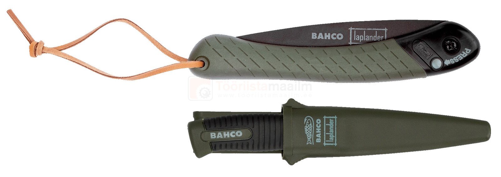 Kokkupandav matkasaag Bahco 190 mm + pussnuga 2