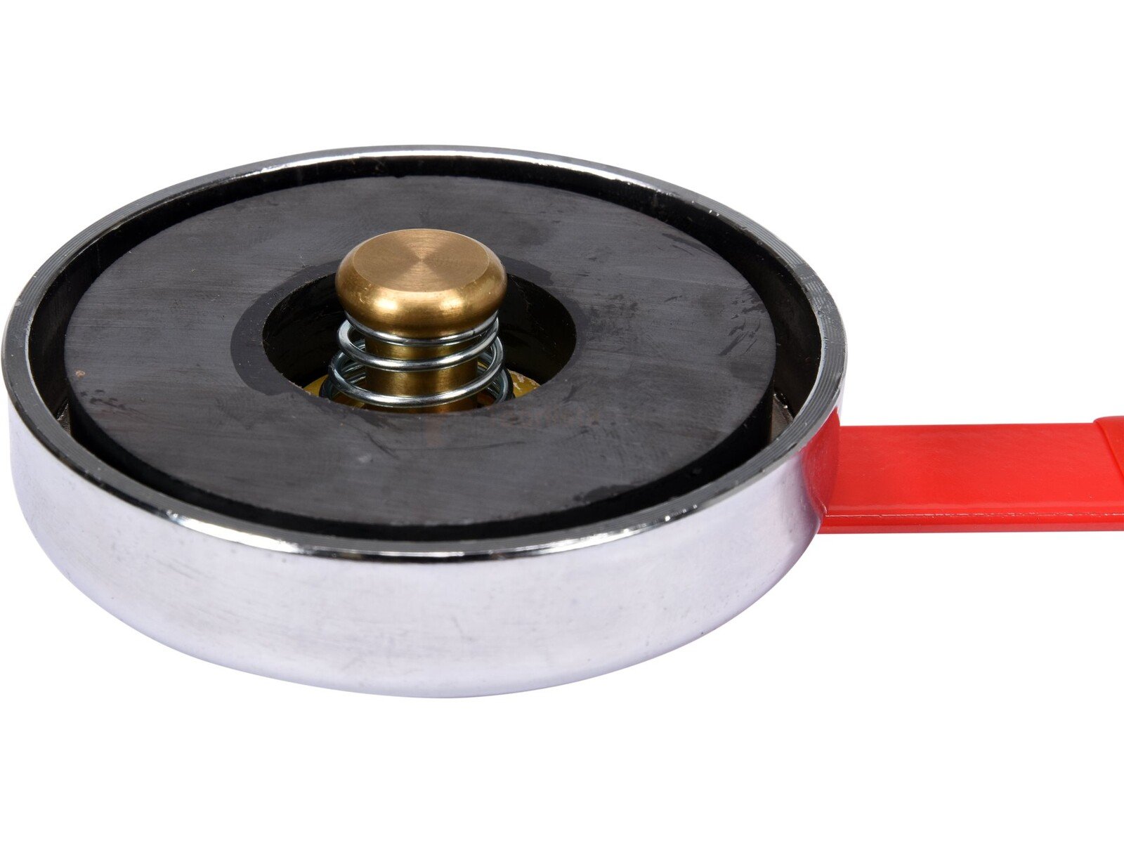 Pildil on Yato keevituse maandusmagnet, millel on punane käepide ja mis on mõeldud 7 kg kandevõime ja 500A voolu jaoks.