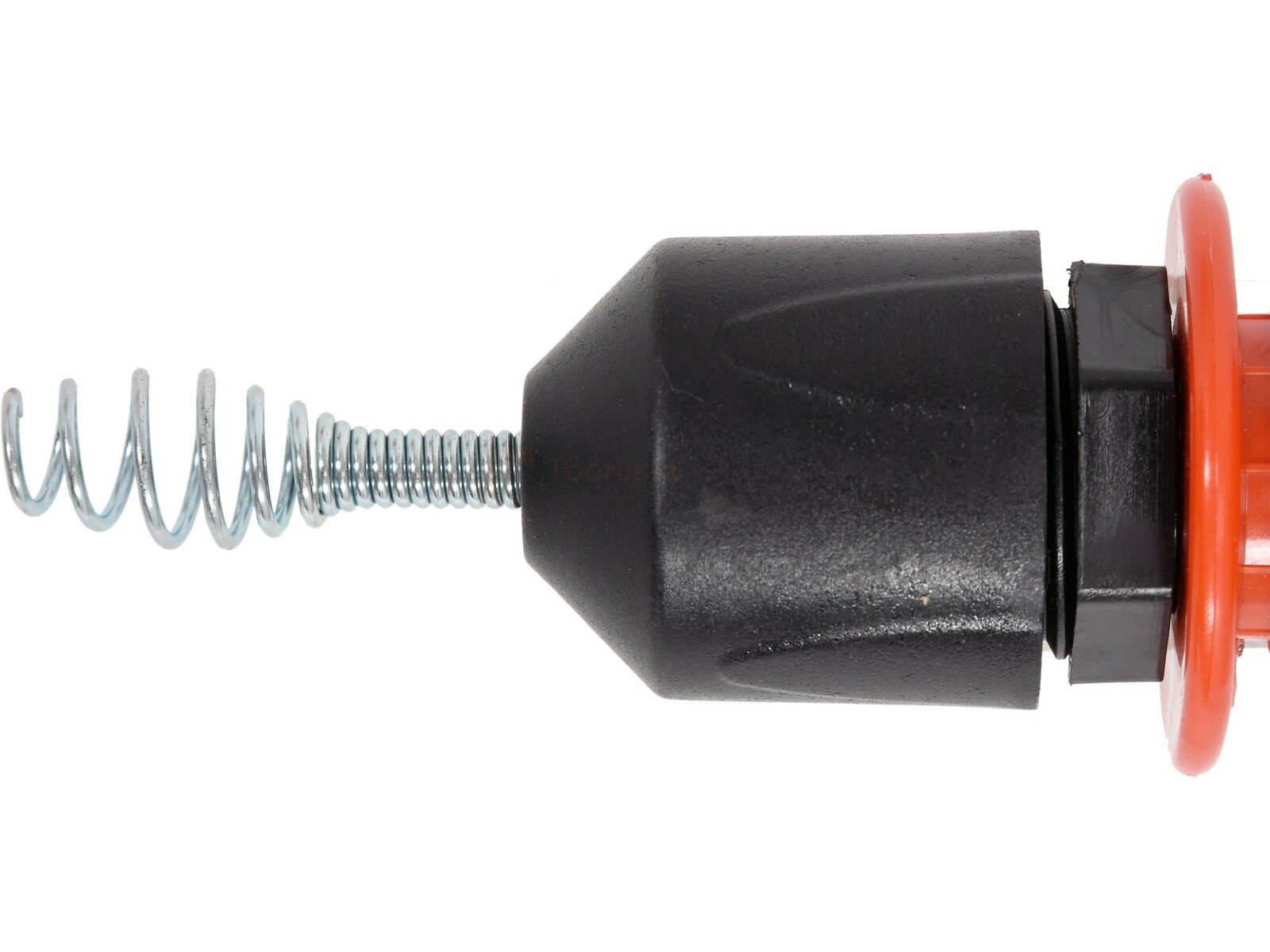 Pildil on näha Yato DRAIN AUGER 7,6M ummistuste eemaldaja, millel on spiraalne ots ja käepide.