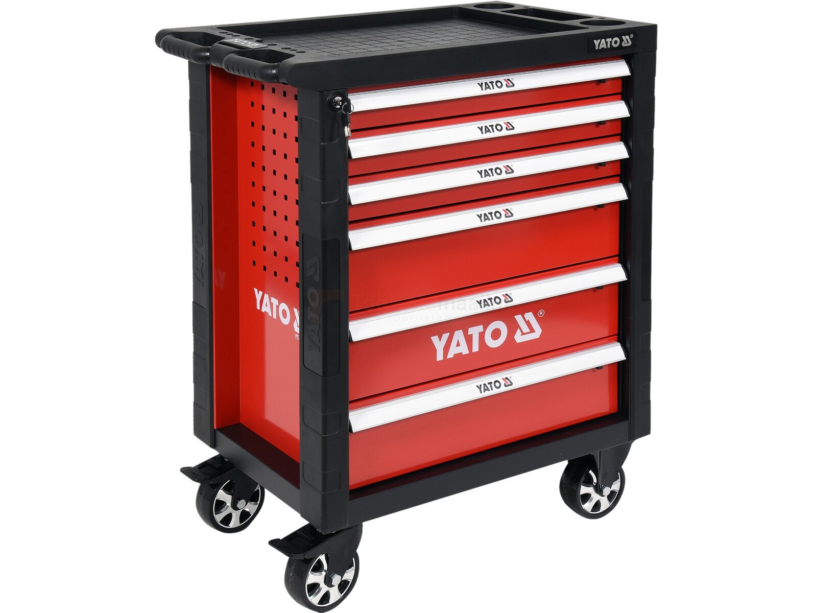 YATO tööriistakäru, 6 sahtlit, 177-osaline 3