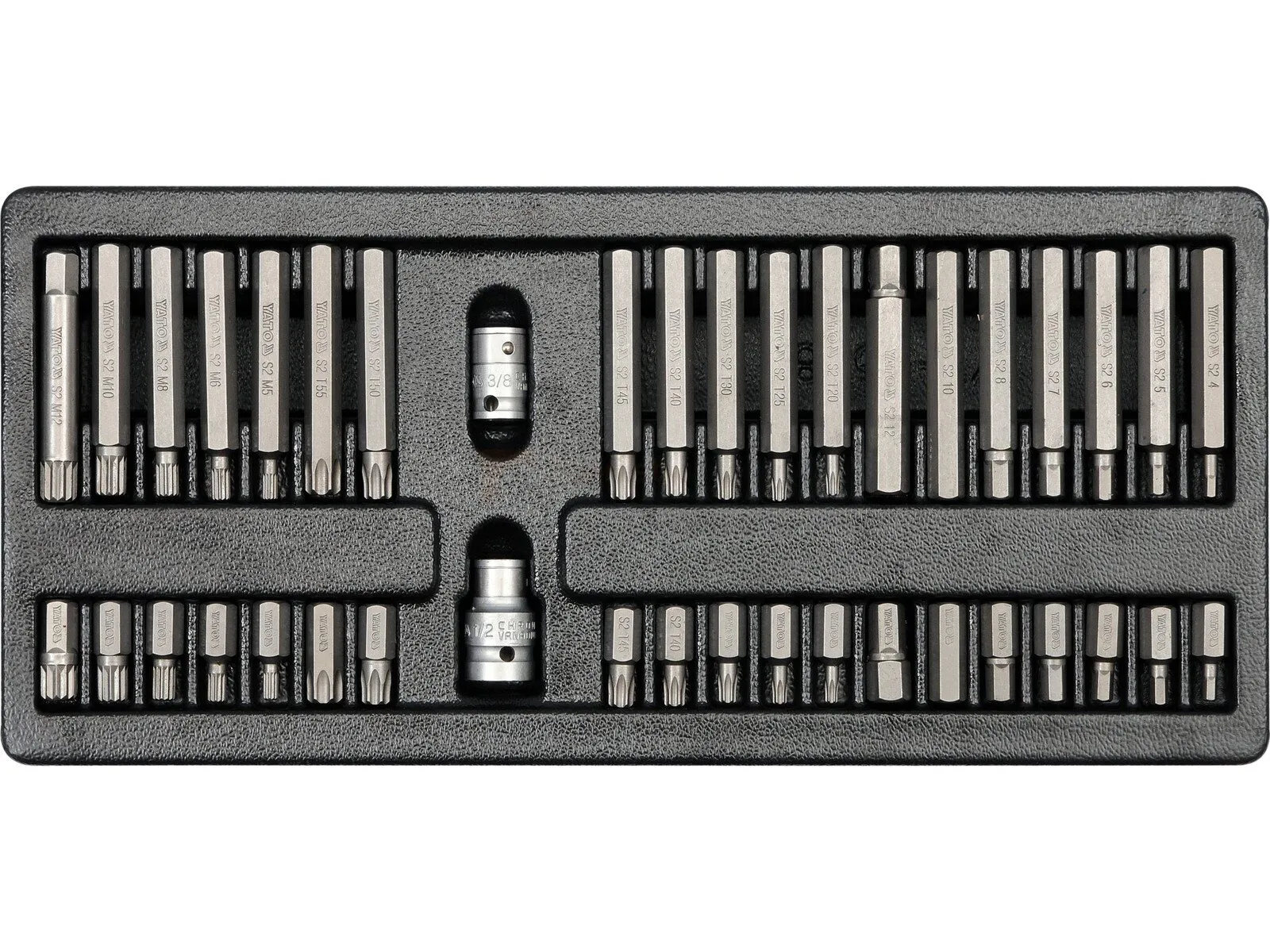 YATO screwdriver bit set, 40-piece