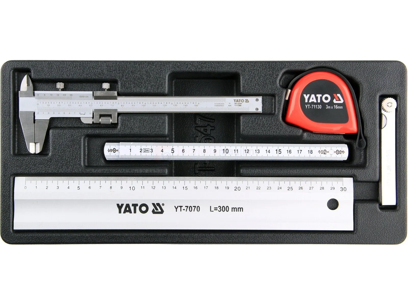 YATO measuring instrument set