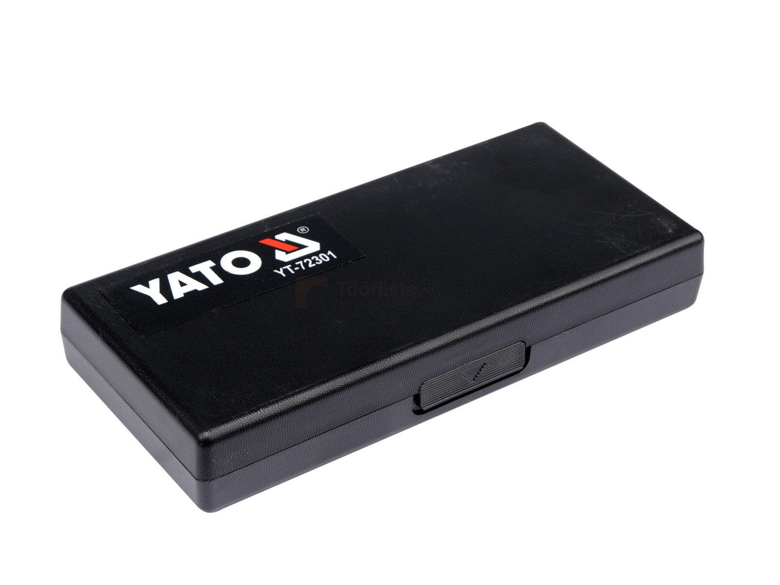 Pildil on must Yato mikromeeter, millega saab mõõta vahemikus 25-50 mm, ja mis on pakitud karpi.