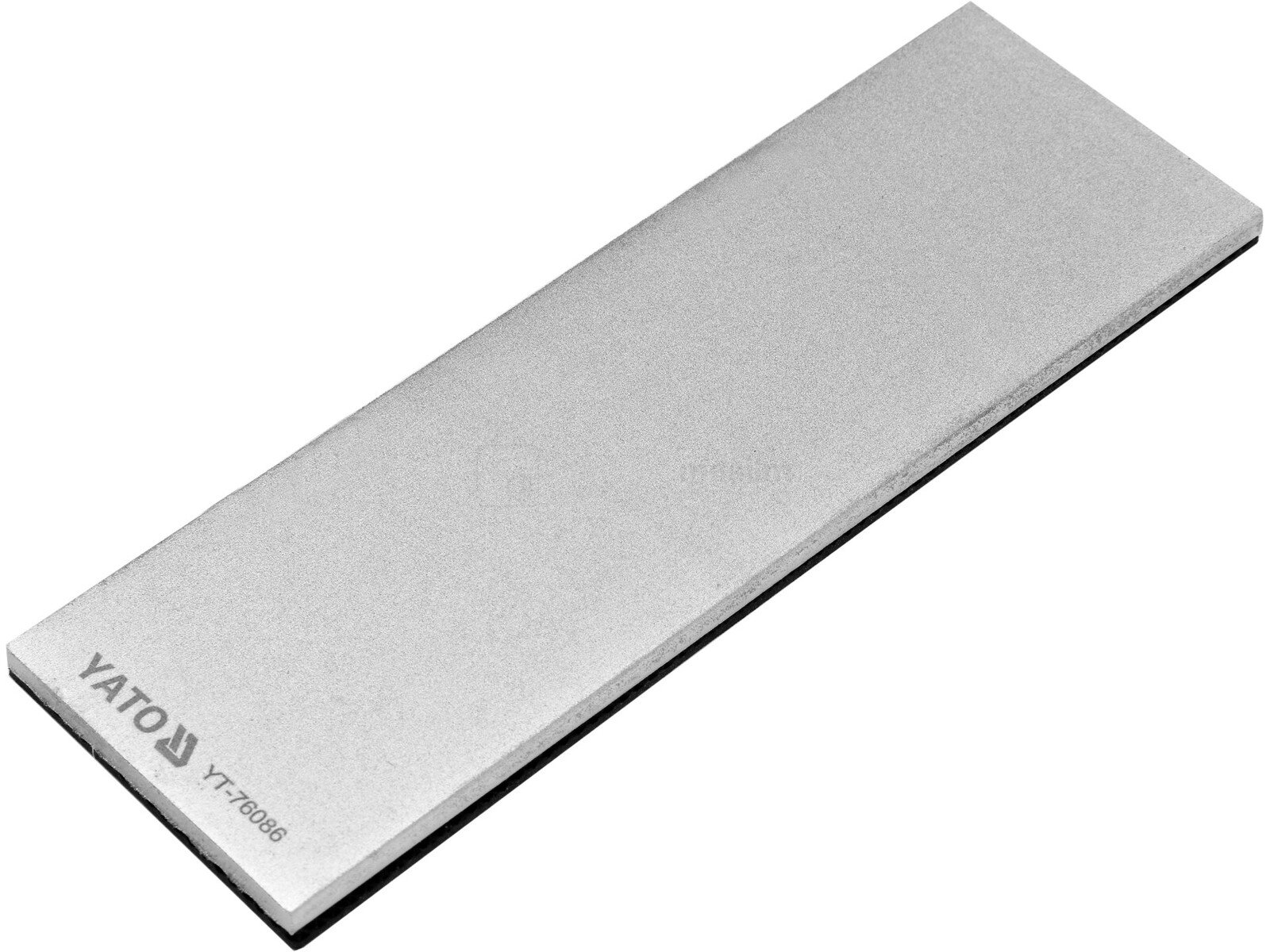 Pildil on YATO teemantkattega terituskivi, mille mõõtmed on 150 x 50 mm ja mille teralisus on G400.