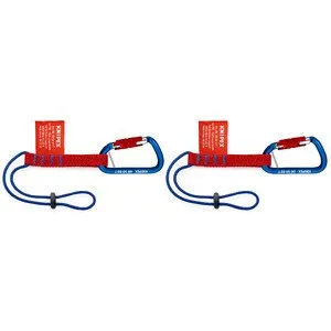 KNIPEX adapter-tööriistarihm fikseeritud karabiiniga 2 tk, max 1,5 kg