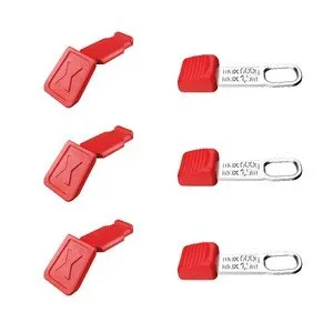 KNIPEX turva- ja märgistusklambrite komplekt TetheredTool / ColorCode 6-osaline
