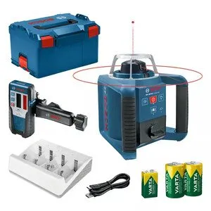 Bosch rotējošais lāzers GRL 300 HV + LR1 + CHRG
