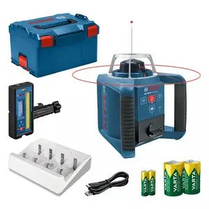 Bosch rotējošais lāzers GRL 300 HV + LR45 + CHRG