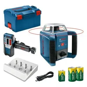 Bosch rotējošais lāzers GRL 400 H + LR1 + CHRG