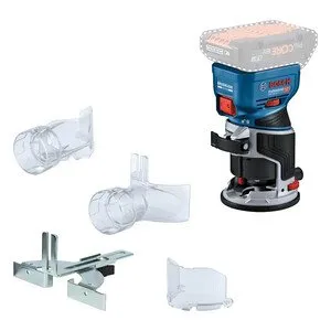 Bosch akumulatora malu frēze GKF 18V-8, bez akumulatora un lādētāja