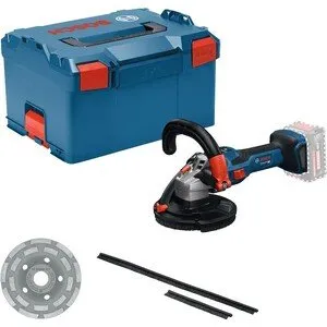 Bosch akumulinio betono šlifuoklis GBR 18V-15 S, be akumuliatoriaus ir įkroviklio