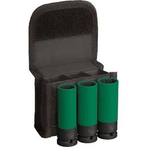 Bosch patronu komplekts PRO Impact 1/2" 17, 19 un 21 mm