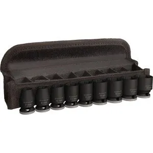 Bosch triecienligzdu komplekts PRO Impact 3/8" 7-19 mm, 9 daļas