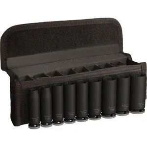 Bosch garo trieciena ligzdu komplekts PRO Impact 3/8" 7-19 mm 9 daļas