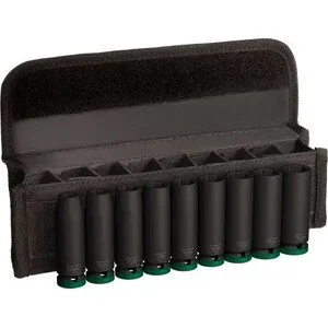 Bosch ilgų smūginių antgalių komplektas PRO Impact 1/2" 10-19 mm 9 dalių